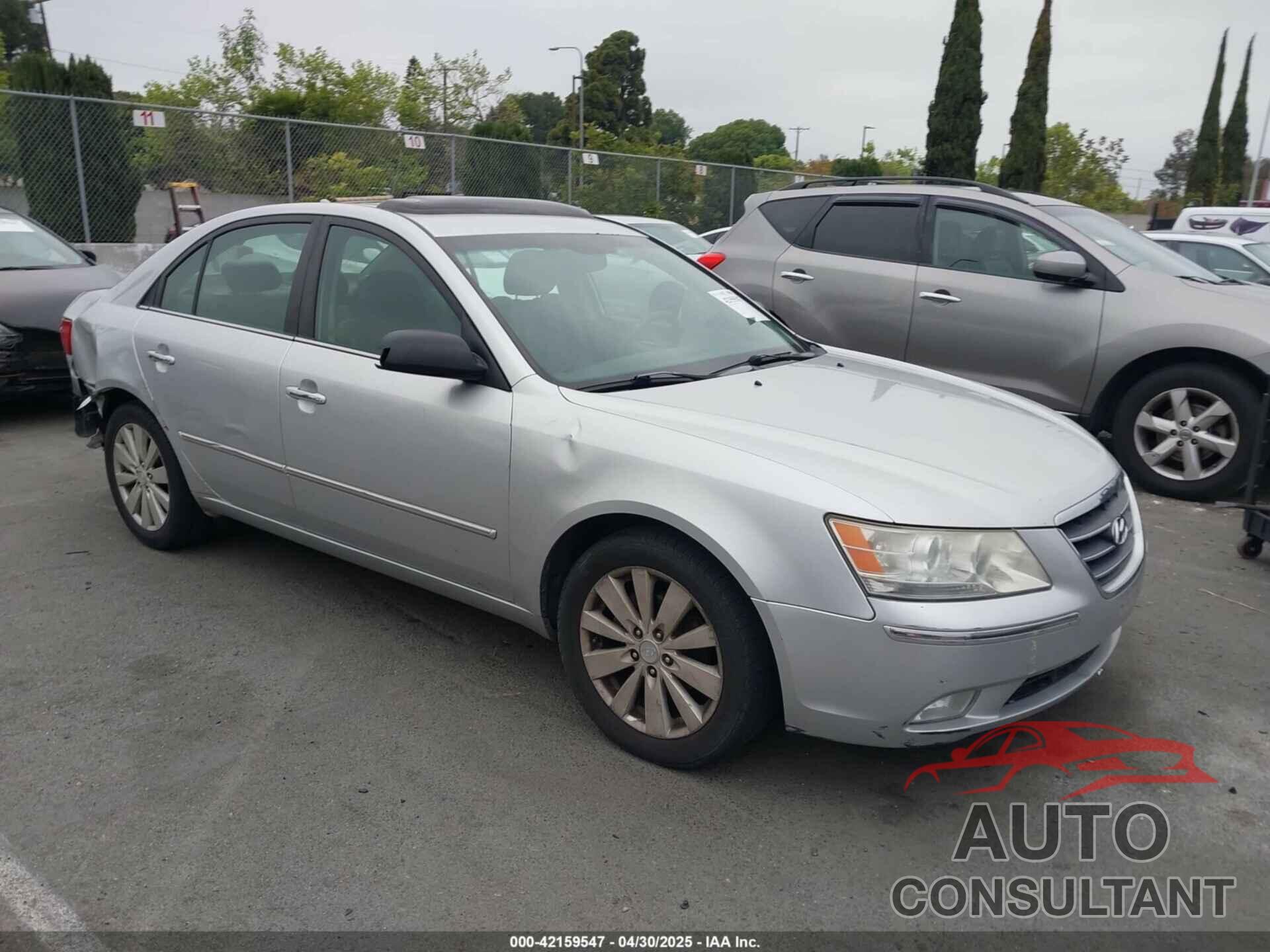 HYUNDAI SONATA 2009 - 5NPEU46C89H492974