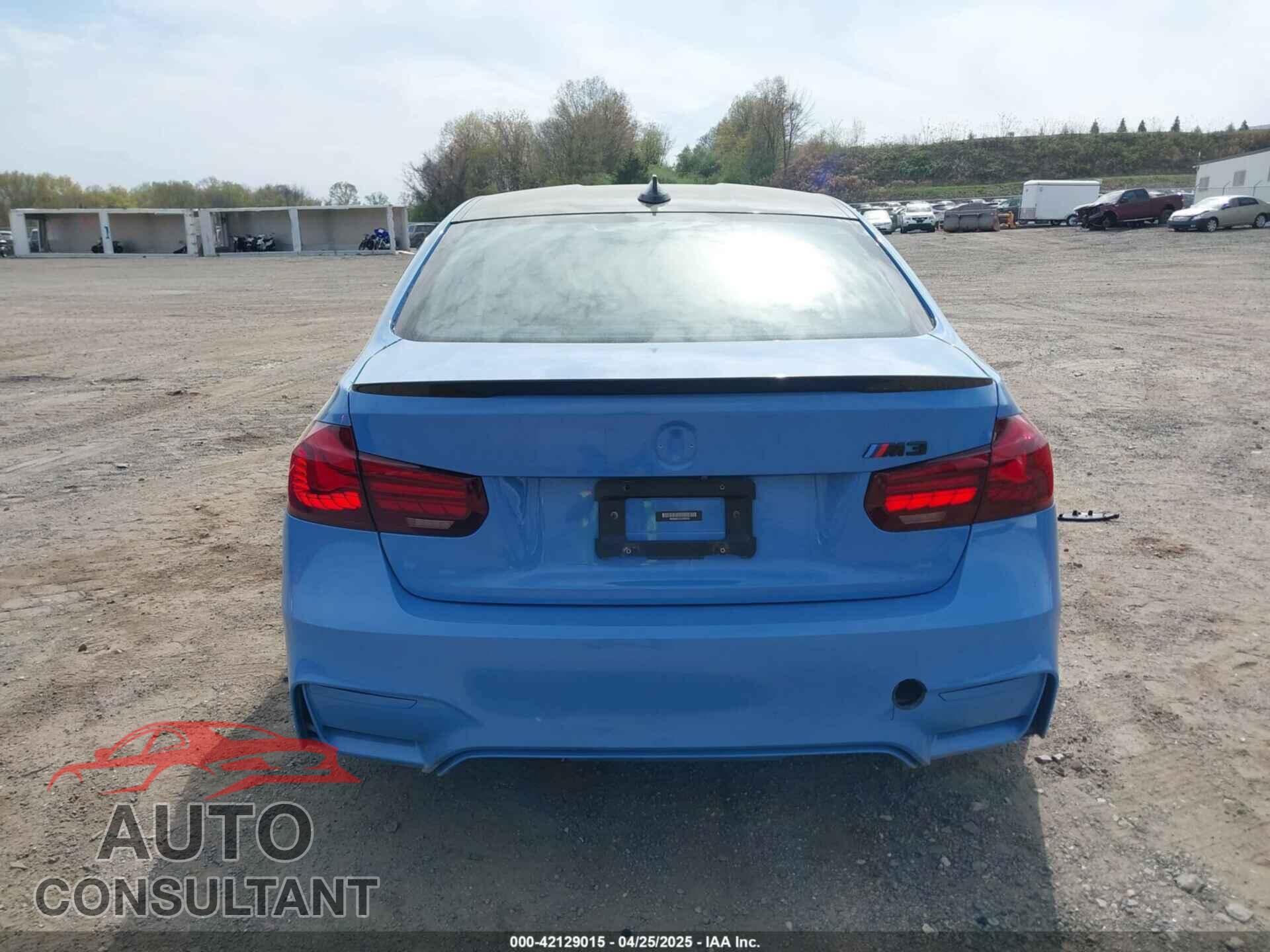 BMW M3 2018 - WBS8M9C53J5K98432