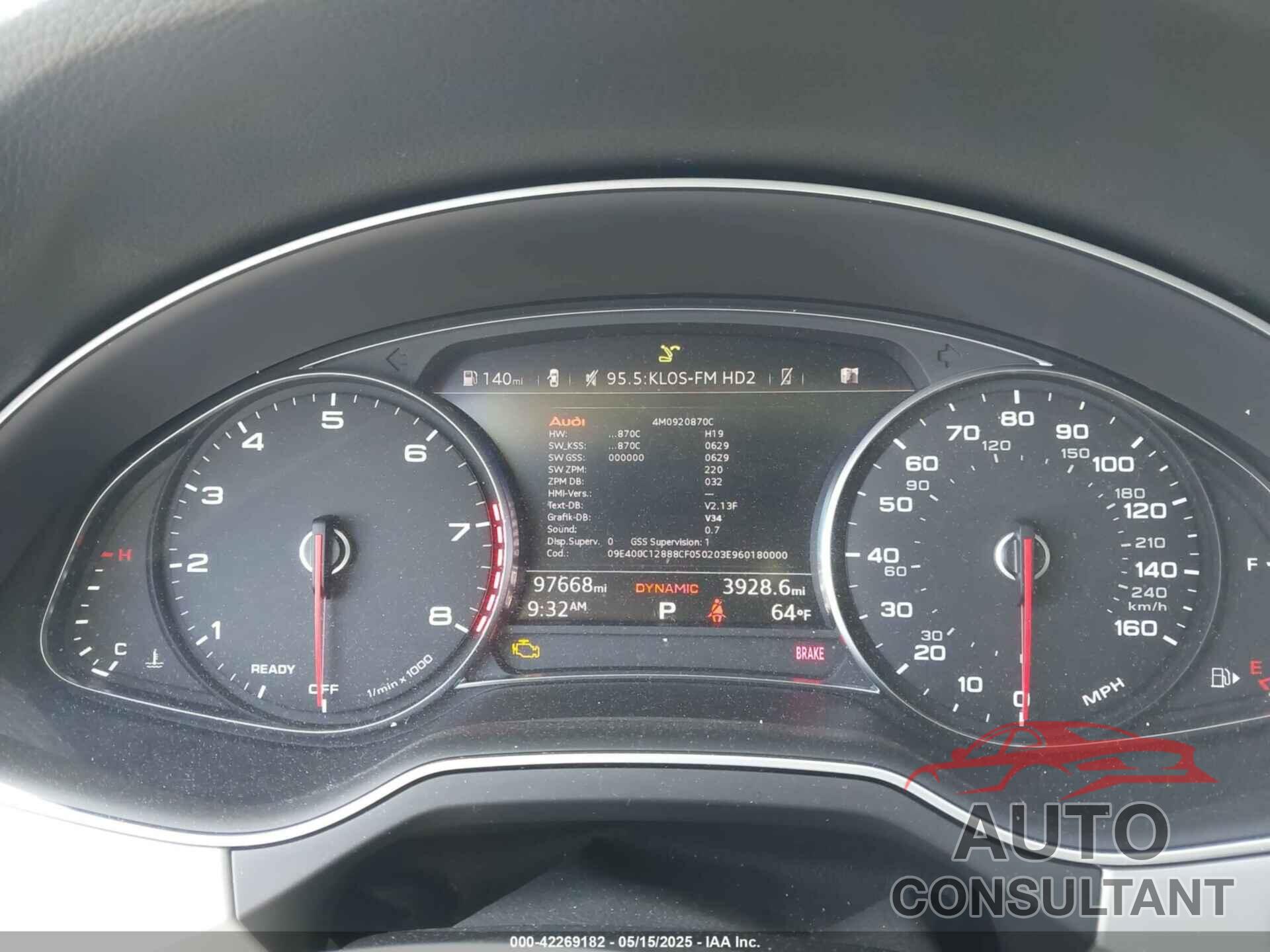 AUDI Q7 2018 - WA1LHAF72JD016138