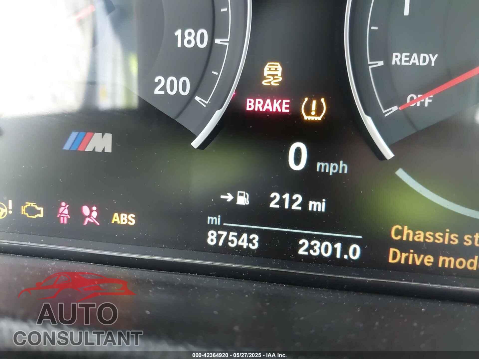 BMW M3 2017 - WBS8M9C31H5G85413