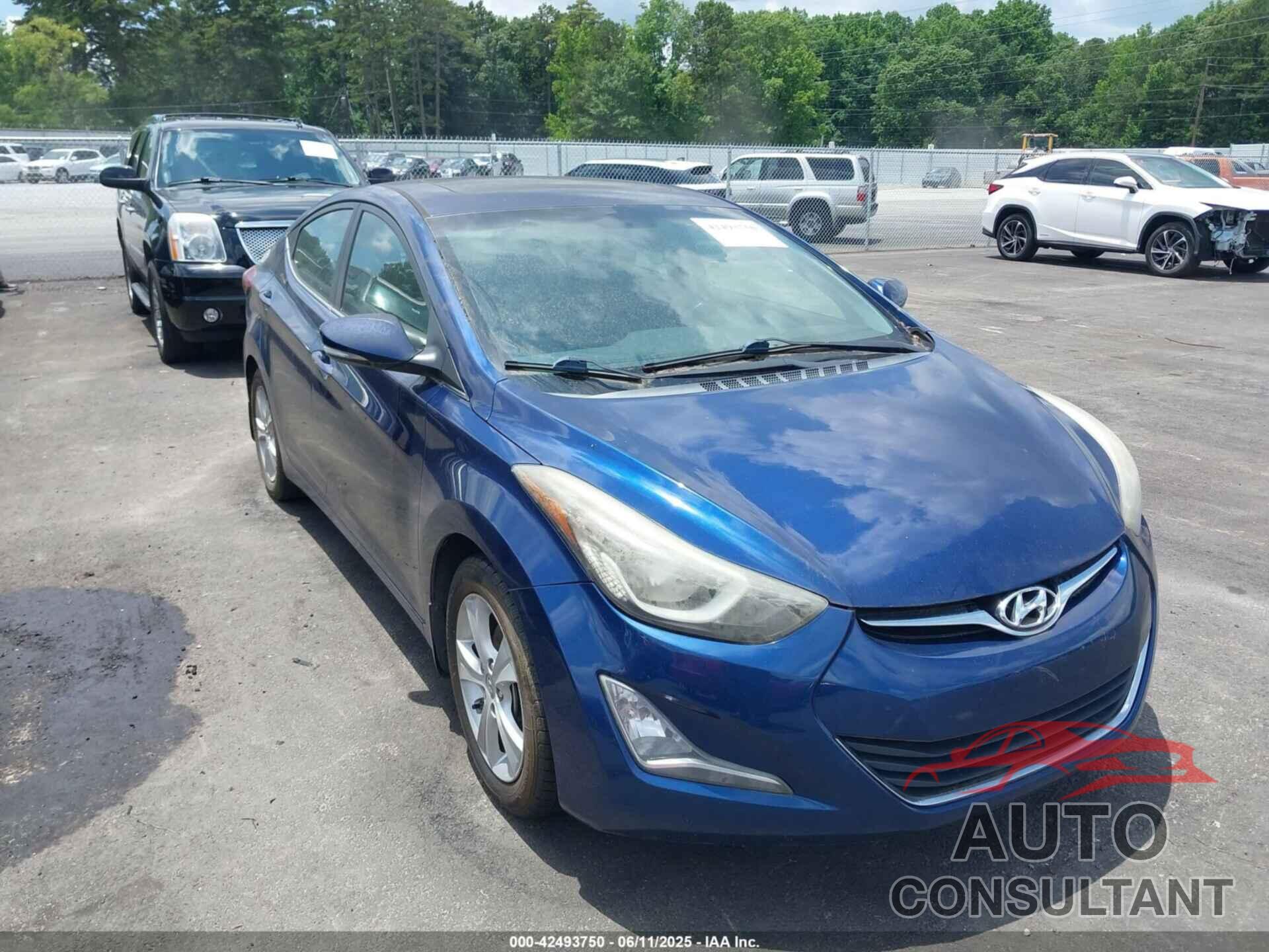 HYUNDAI ELANTRA 2016 - 5NPDH4AE4GH682194