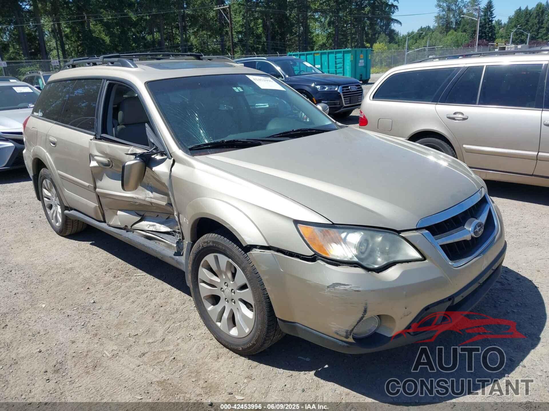 SUBARU OUTBACK 2009 - 4S4BP66C397318171
