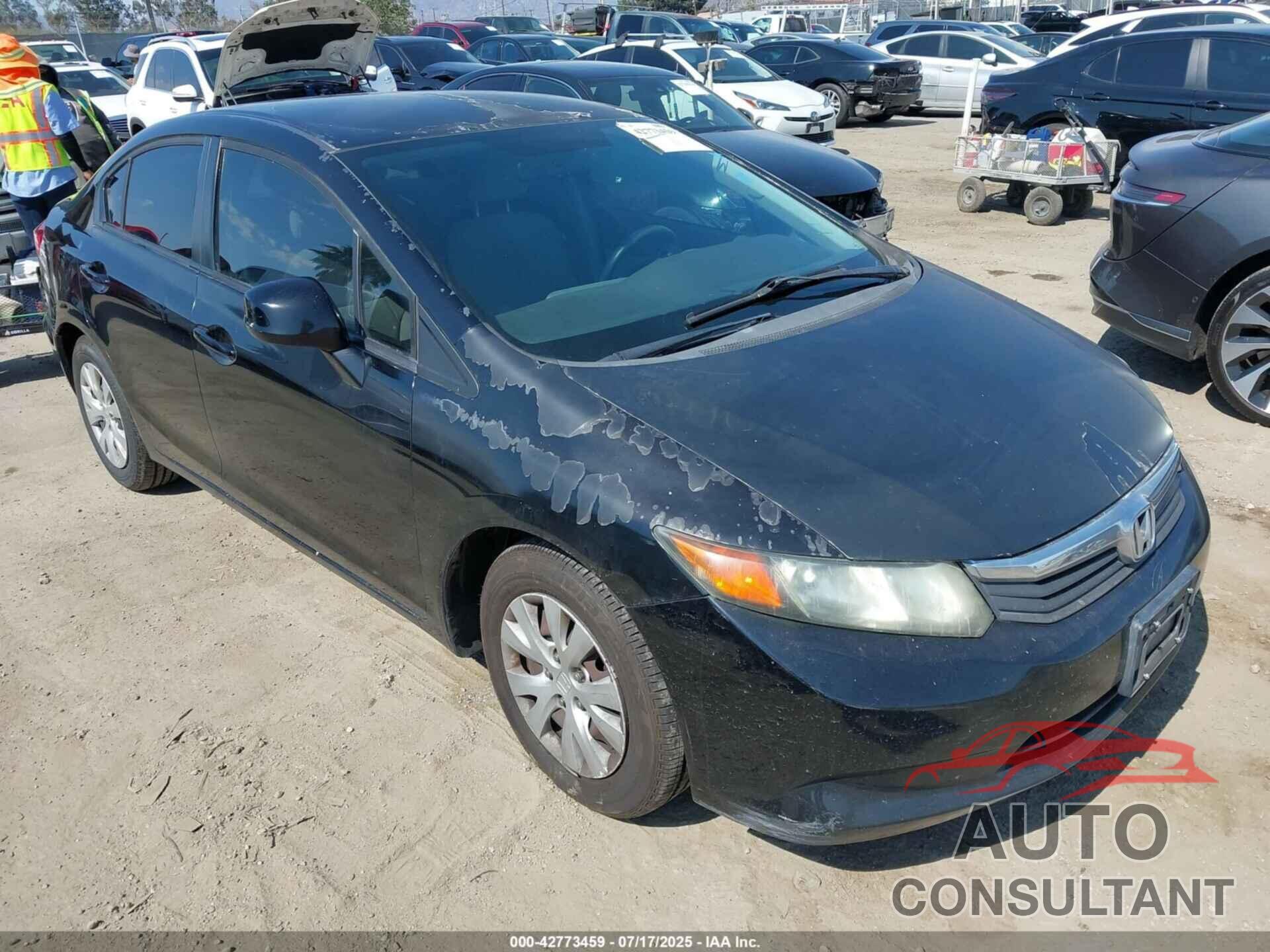 HONDA CIVIC 2012 - 2HGFB2F53CH518043