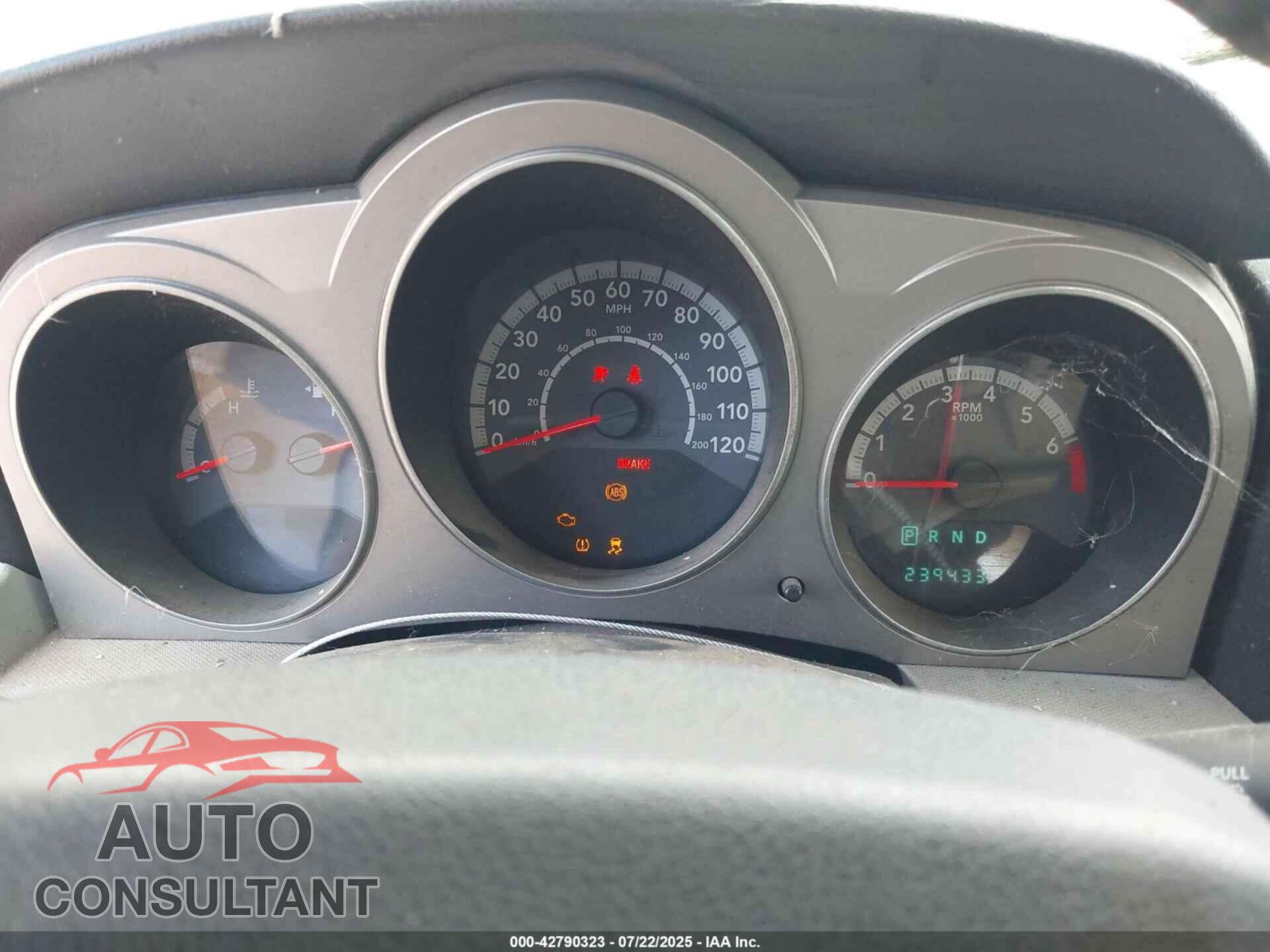 DODGE AVENGER 2010 - 1B3CC5FB8AN118040