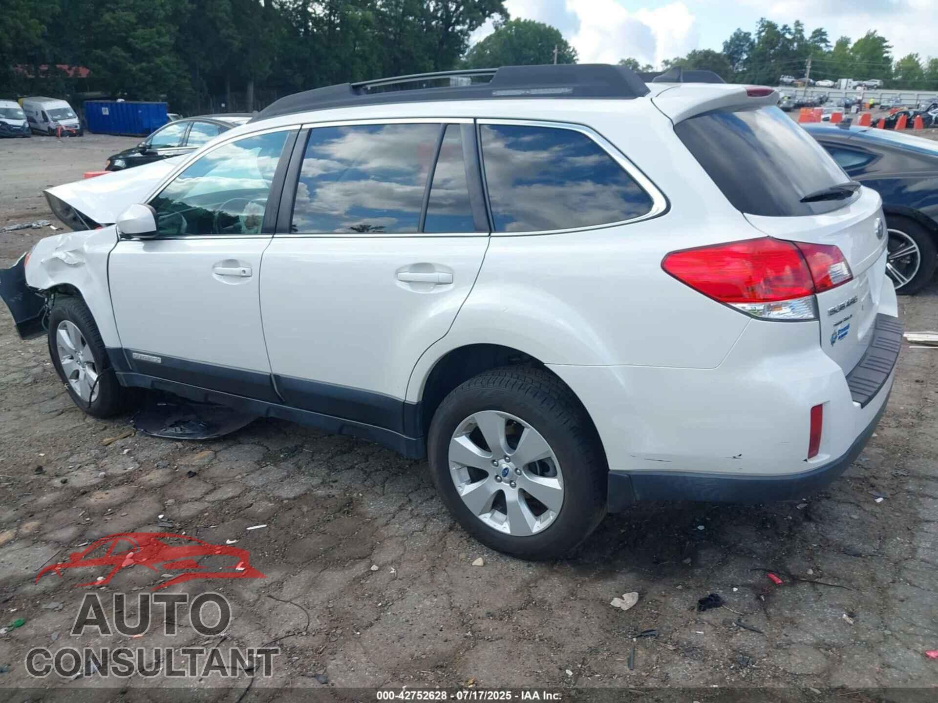 SUBARU OUTBACK 2012 - 4S4BRBLC3C3302025