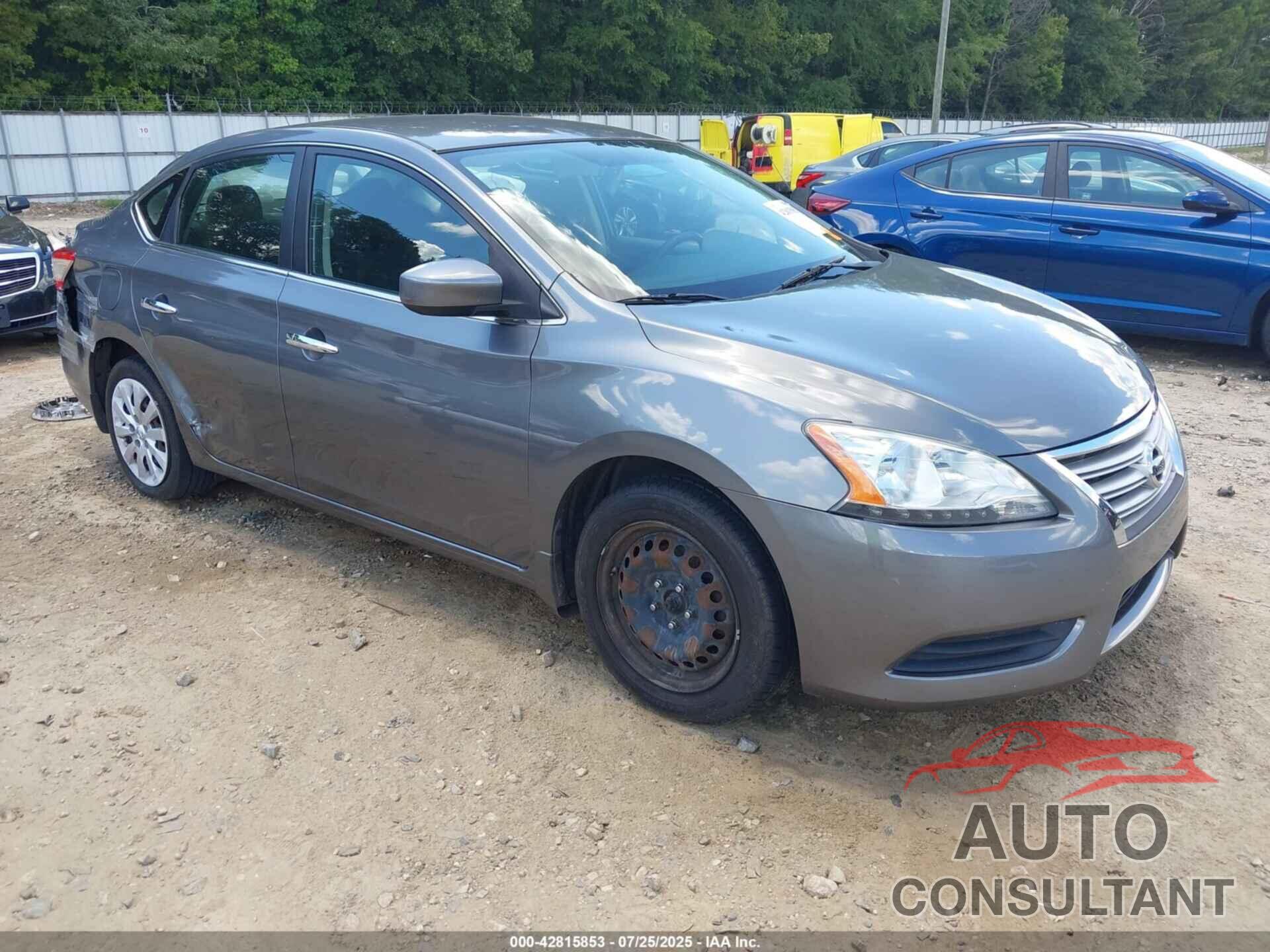 NISSAN SENTRA 2015 - 3N1AB7AP9FY336041