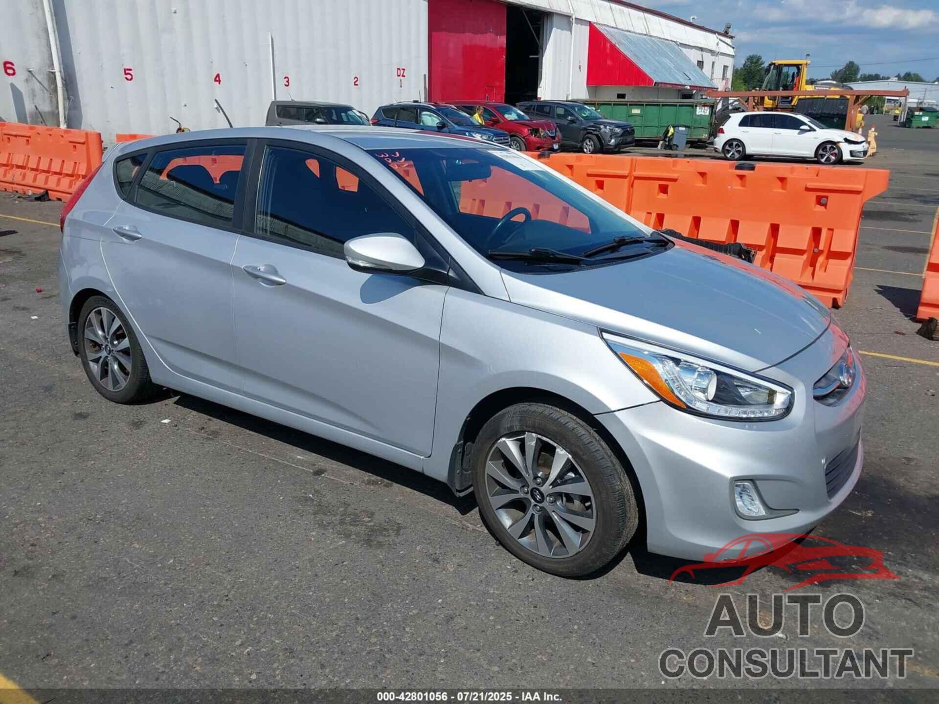 HYUNDAI ACCENT 2017 - KMHCU5AE2HU351386