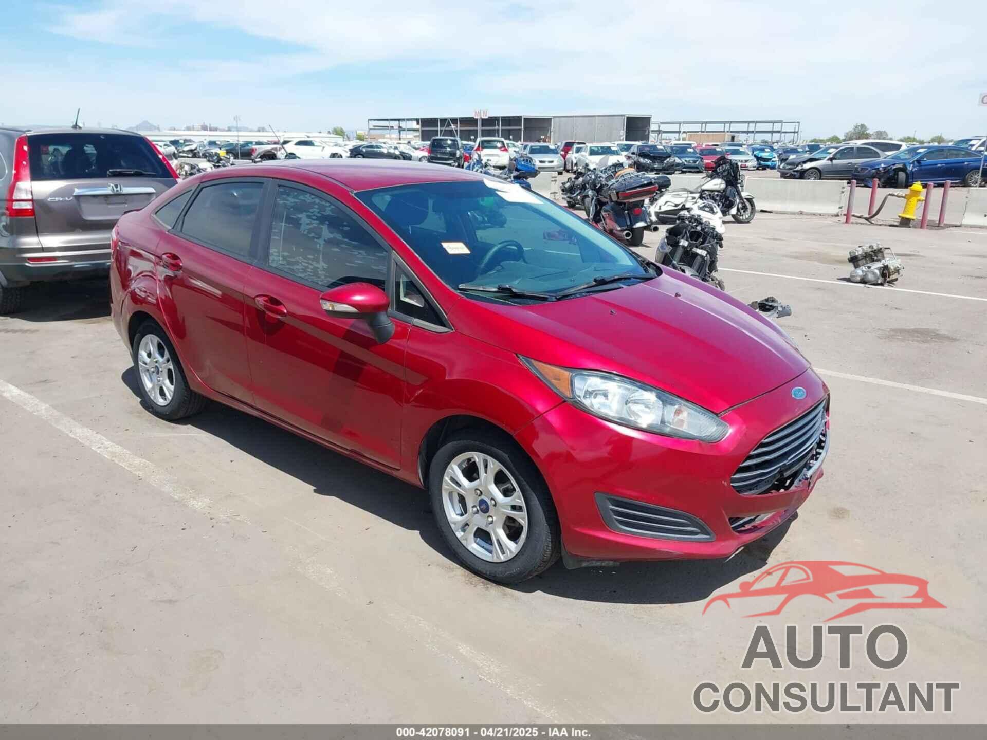 FORD FIESTA 2015 - 3FADP4BJ4FM149307
