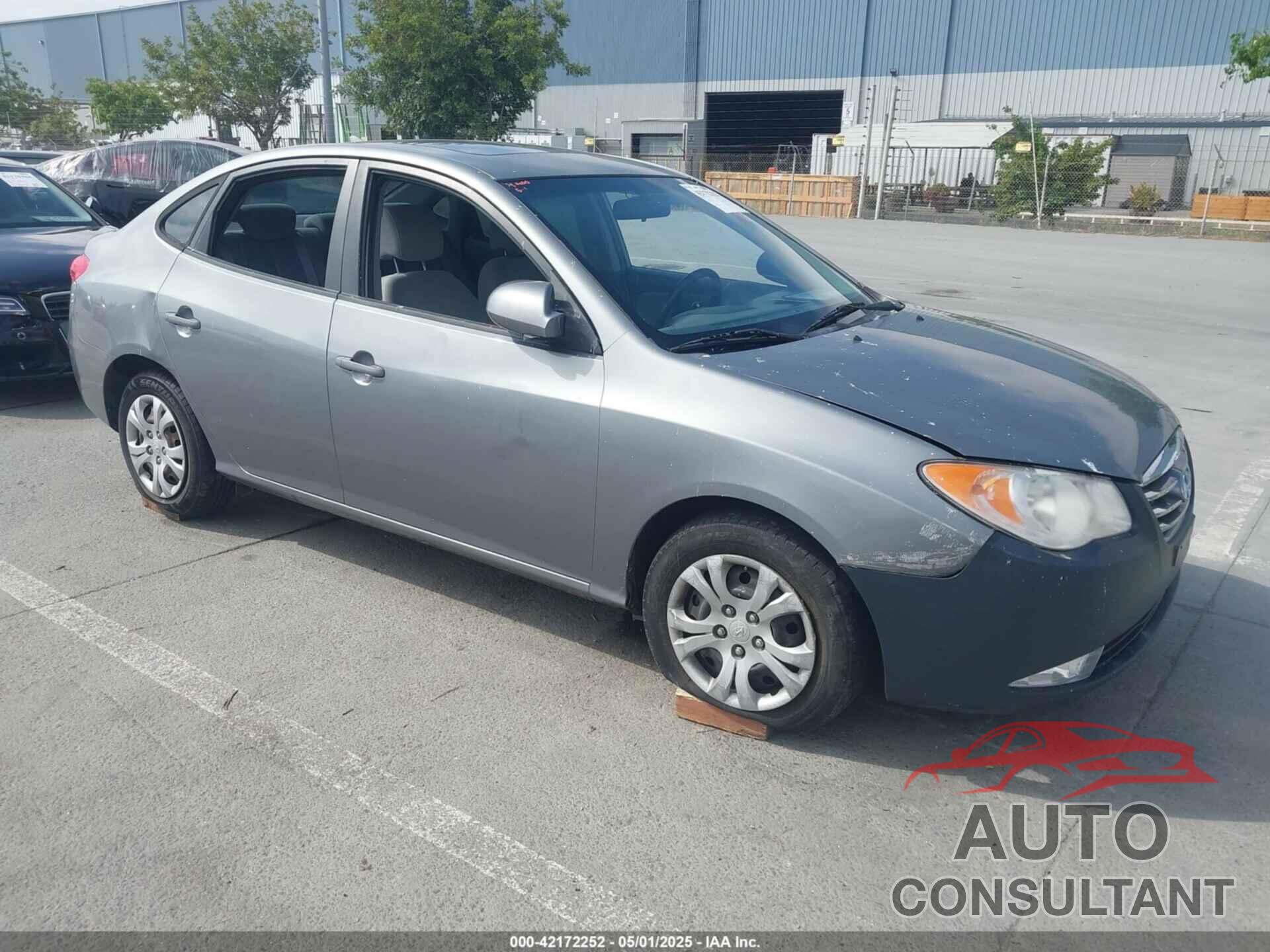 HYUNDAI ELANTRA 2010 - KMHDU4AD1AU076797