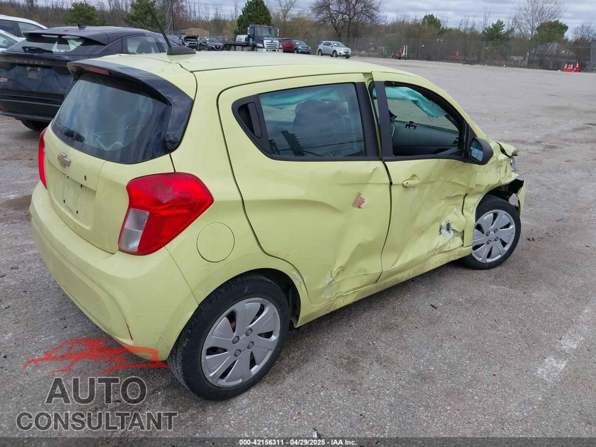 CHEVROLET SPARK 2017 - KL8CA6SA5HC775755