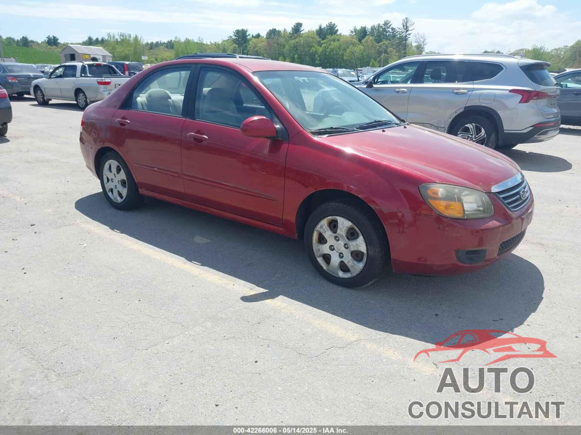 KIA SPECTRA 2009 - KNAFE222095648571
