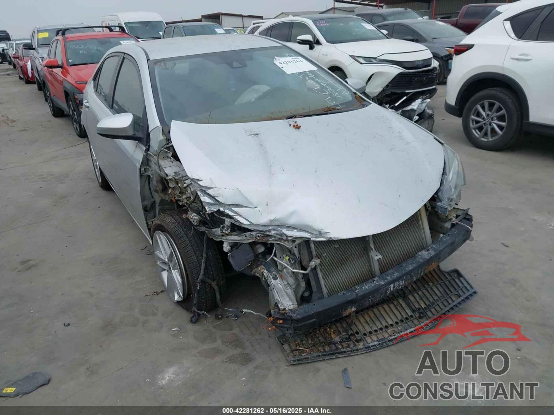 TOYOTA COROLLA 2019 - 5YFBURHE6KP868241