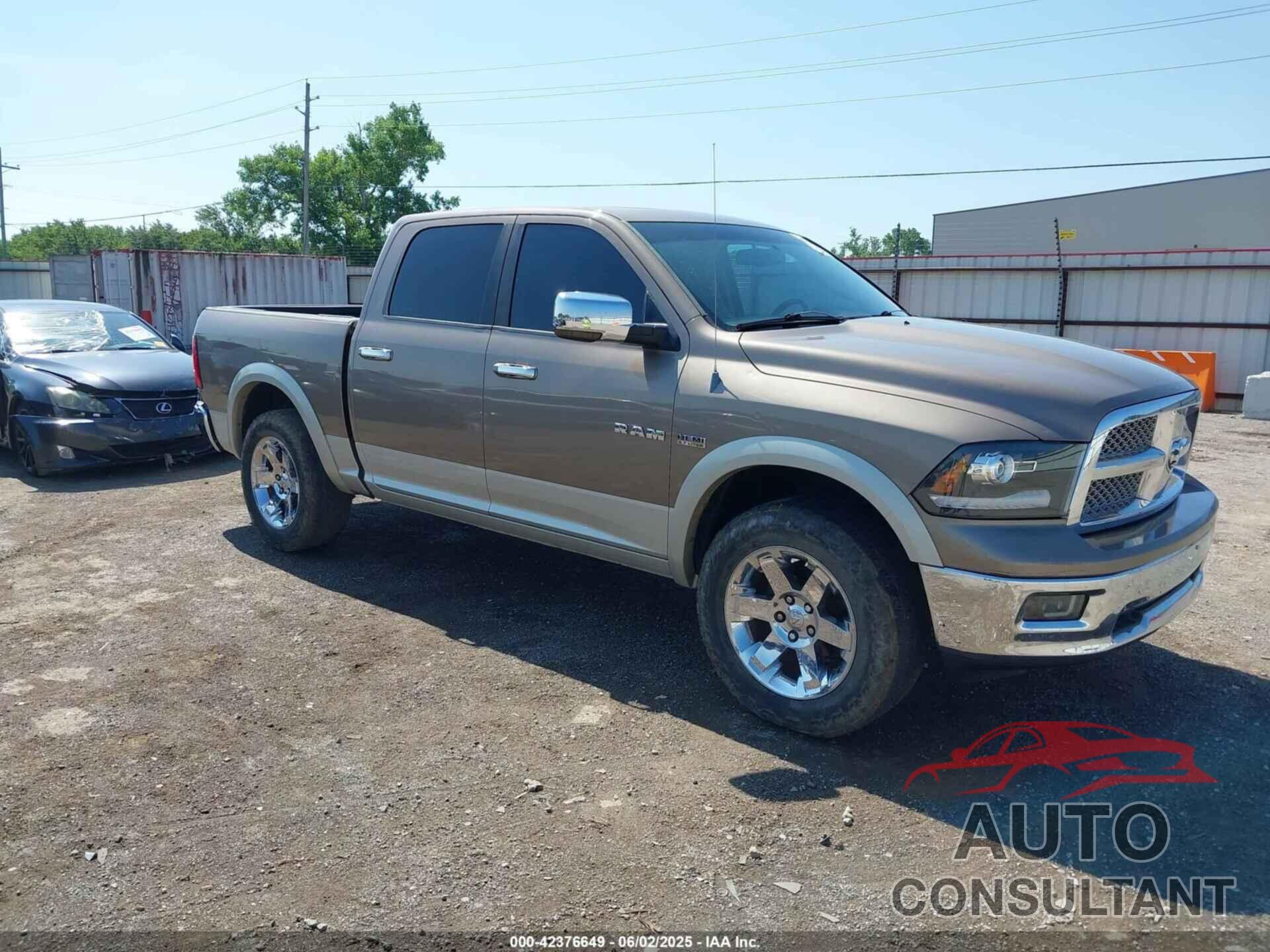 DODGE RAM 1500 2010 - 1D7RV1CT8AS215271