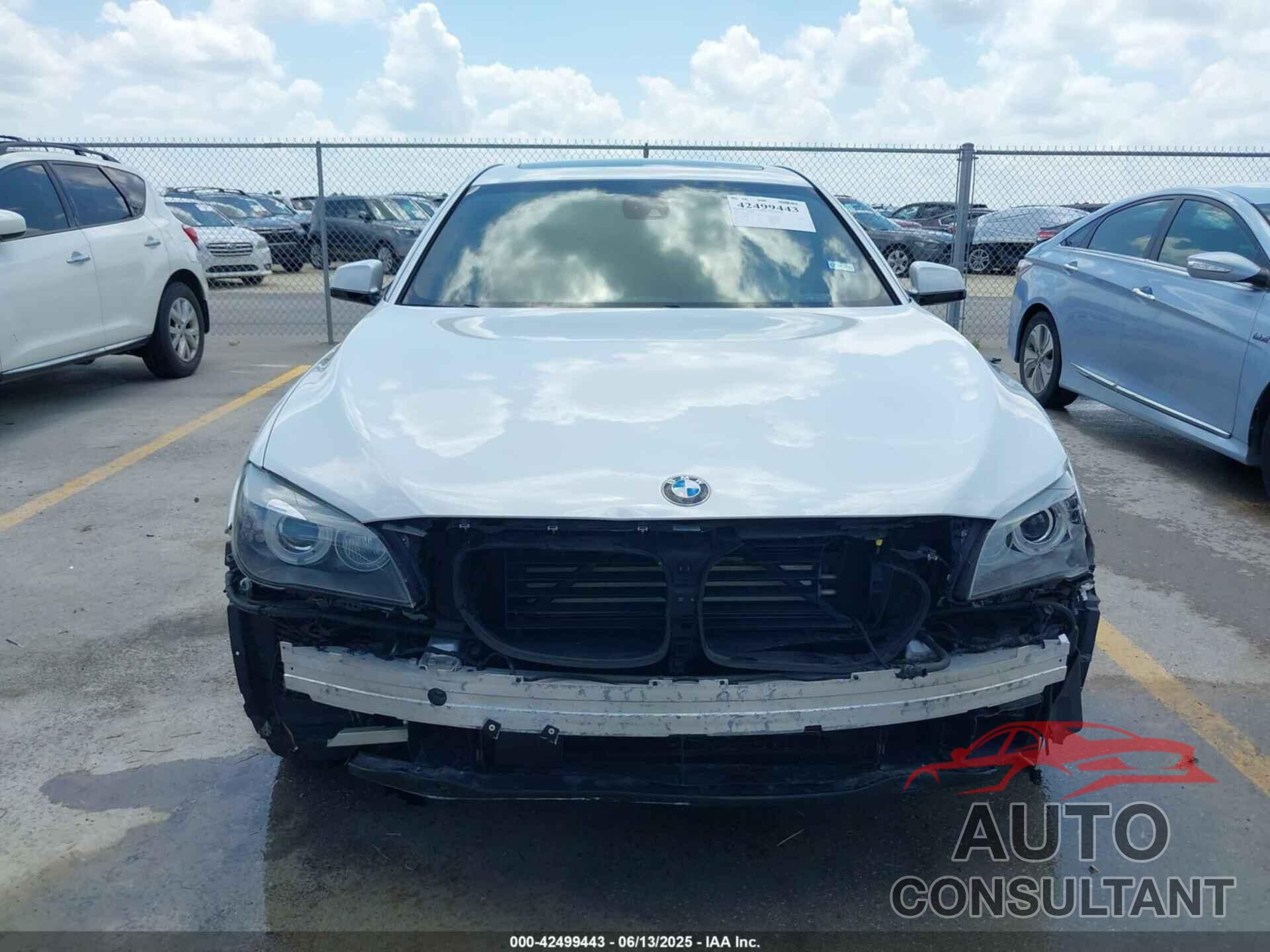 BMW 750LI 2012 - WBAKB8C54CC964576