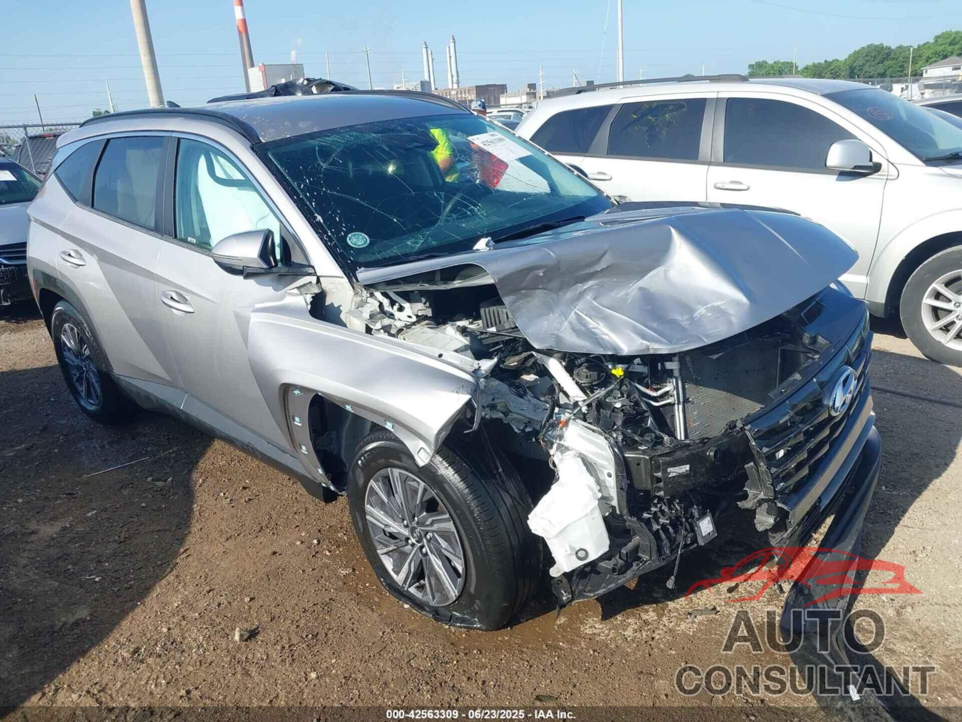 HYUNDAI TUCSON HYBRID 2022 - KM8JBCA19NU049541