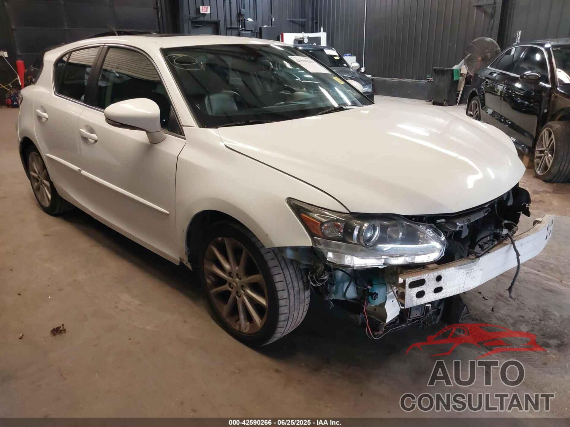 LEXUS CT 200H 2012 - JTHKD5BHXC2065507