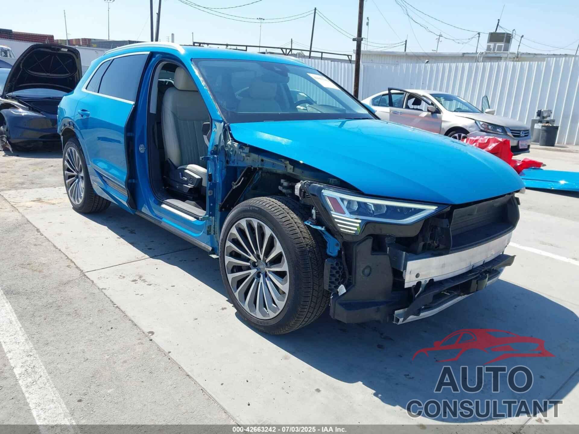AUDI E-TRON 2019 - WA1VABGE1KB020498