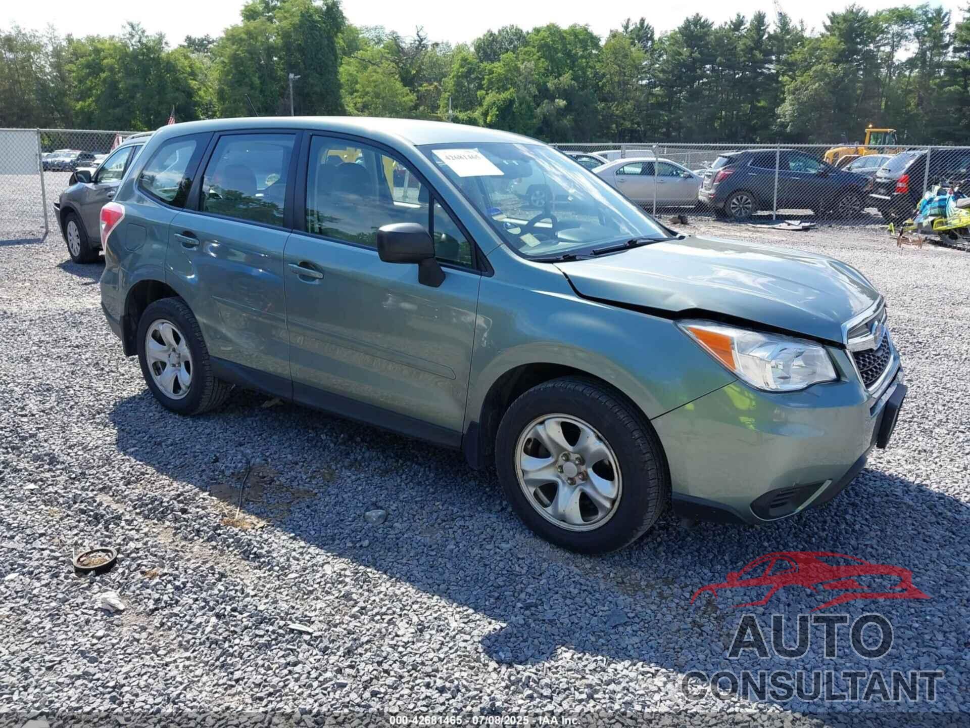 SUBARU FORESTER 2014 - JF2SJAAC0EH468082
