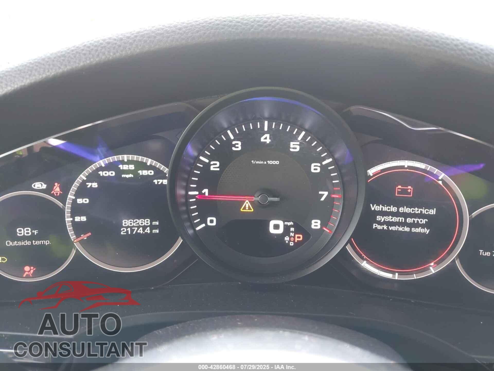 PORSCHE CAYENNE 2019 - WP1AA2AY1KDA07146
