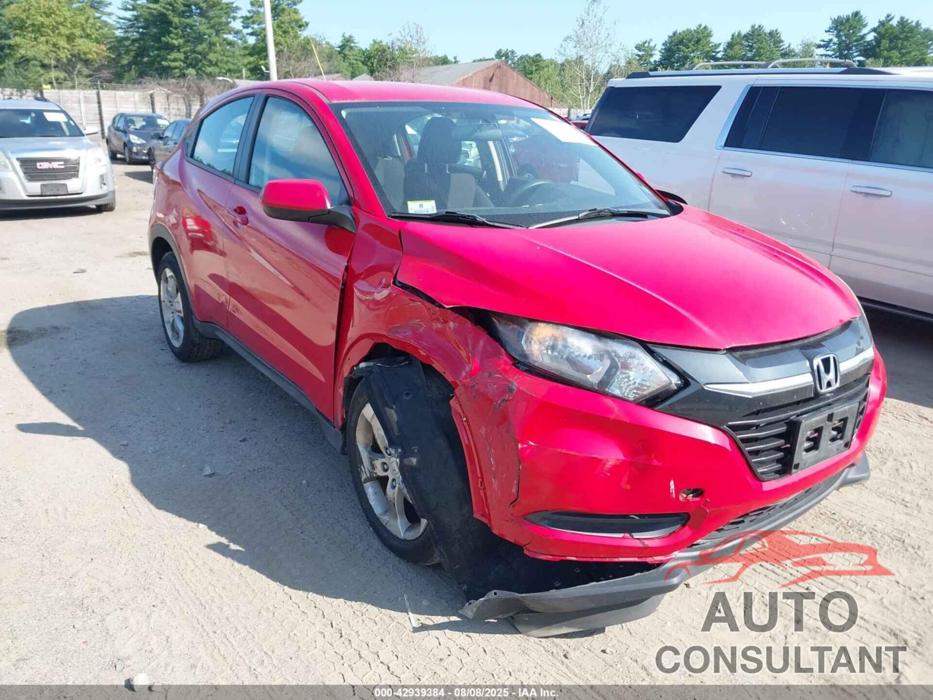 HONDA HR-V 2018 - 3CZRU5G37JM702396