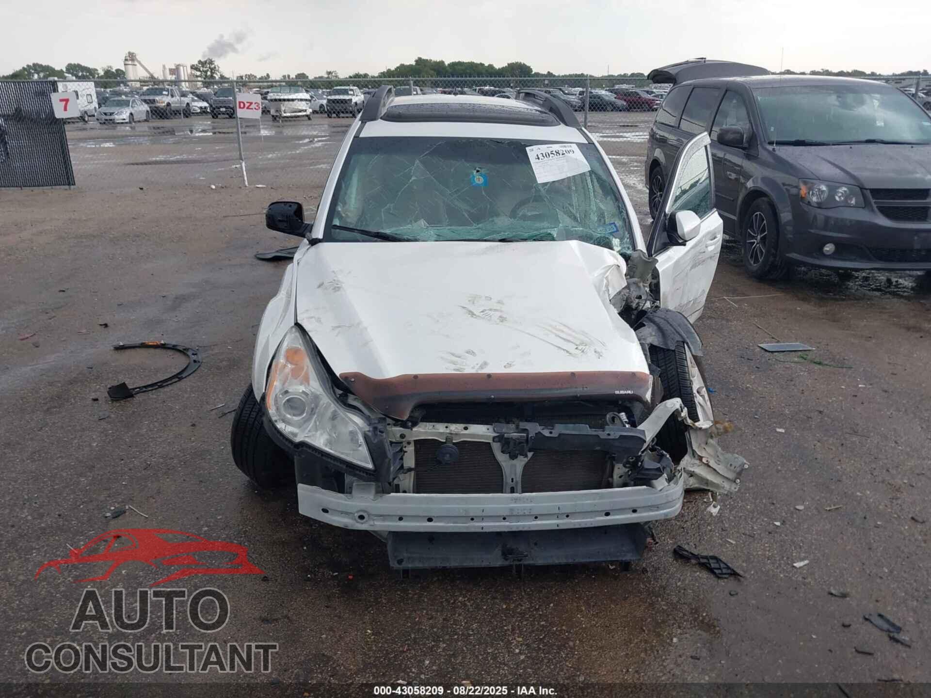 SUBARU OUTBACK 2011 - 4S4BRCLCXB3440150