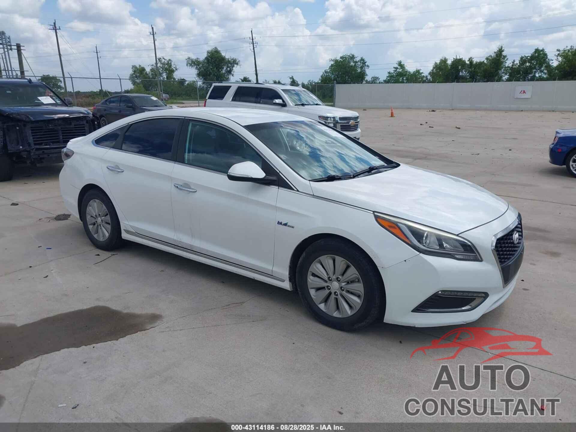 HYUNDAI SONATA HYBRID 2016 - KMHE24L11GA022052