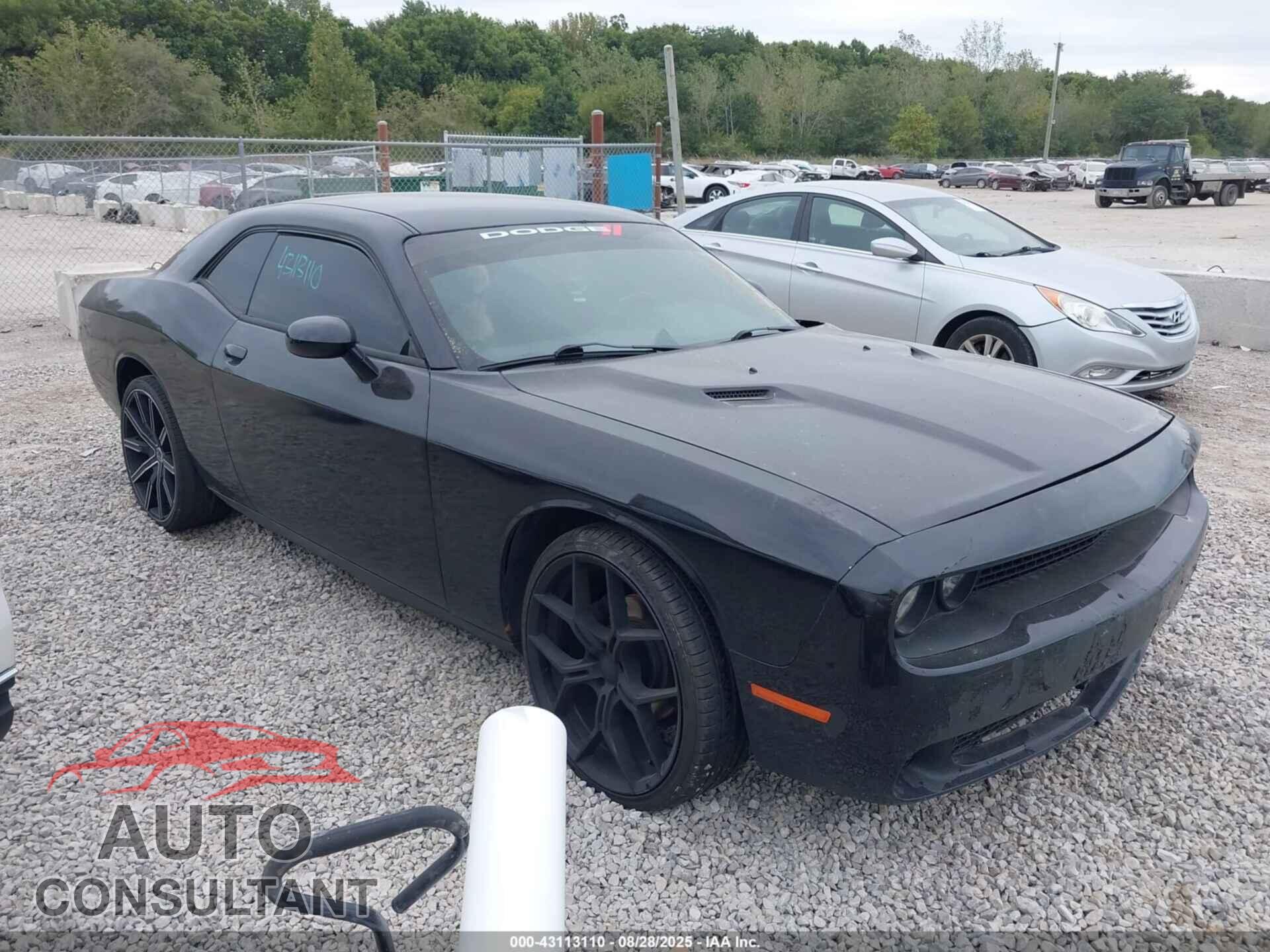 DODGE CHALLENGER 2013 - 2C3CDYAG6DH607747