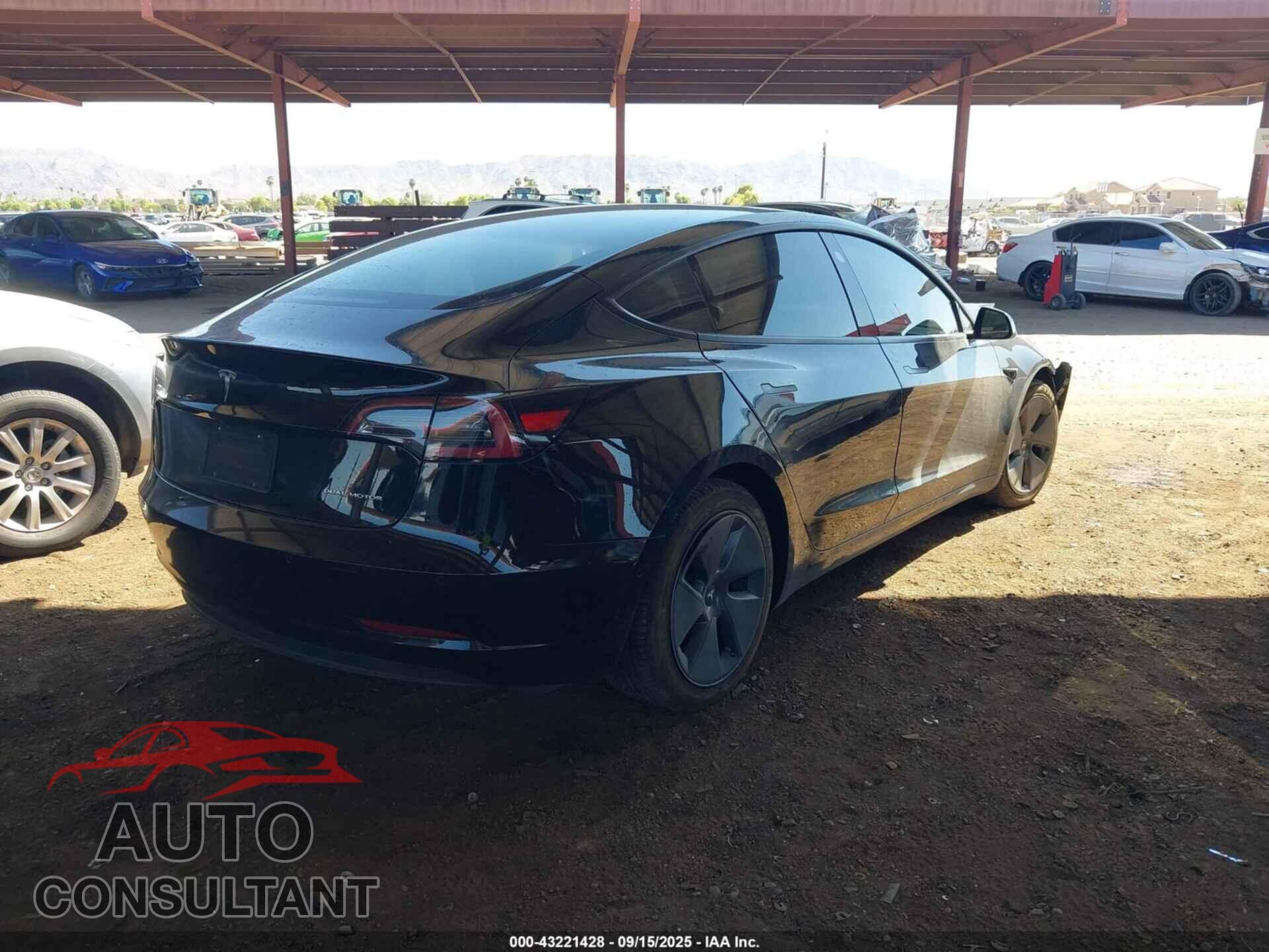 TESLA MODEL 3 2021 - 5YJ3E1EB8MF868639