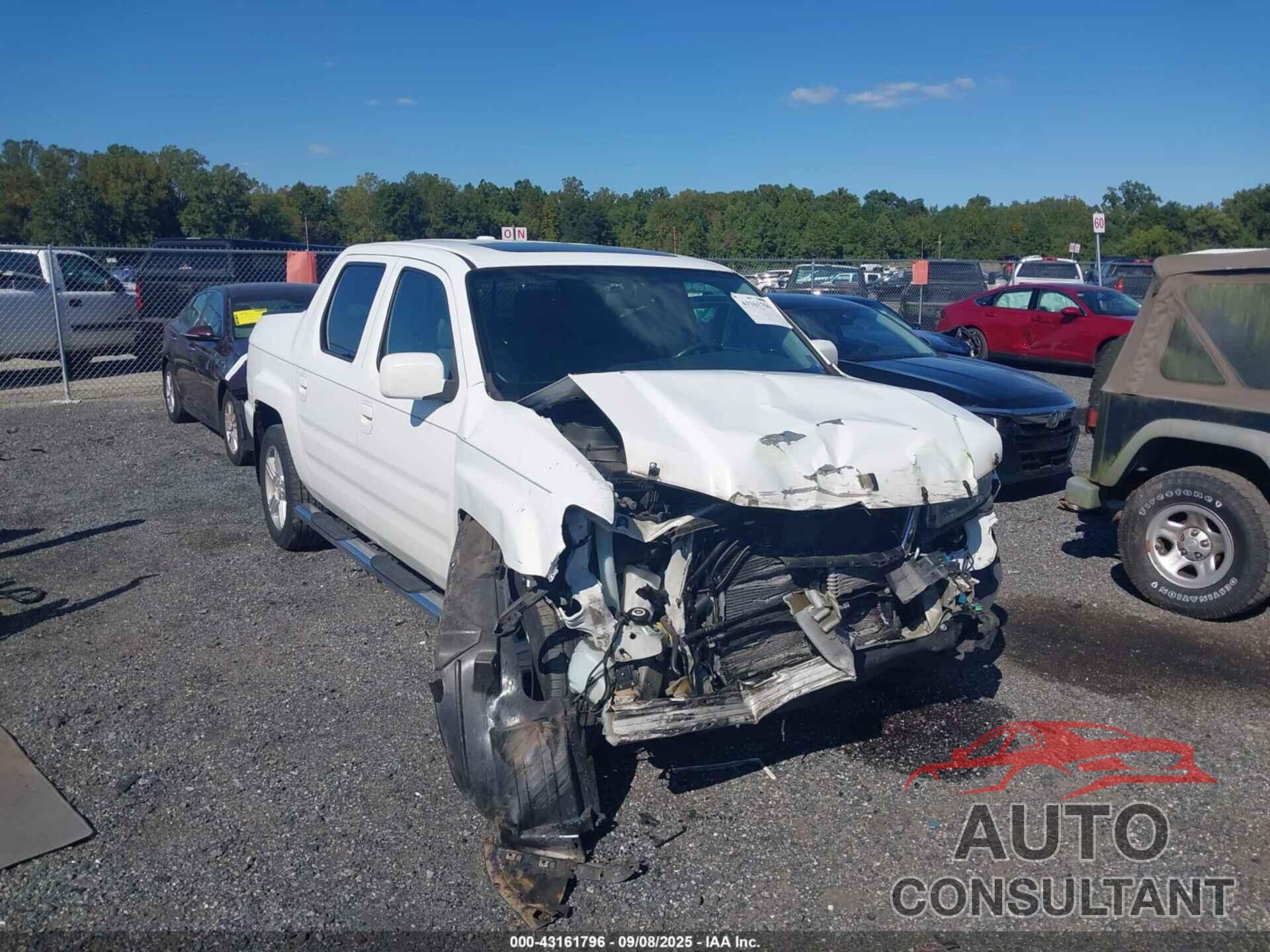 HONDA RIDGELINE 2013 - 5FPYK1F53DB006413