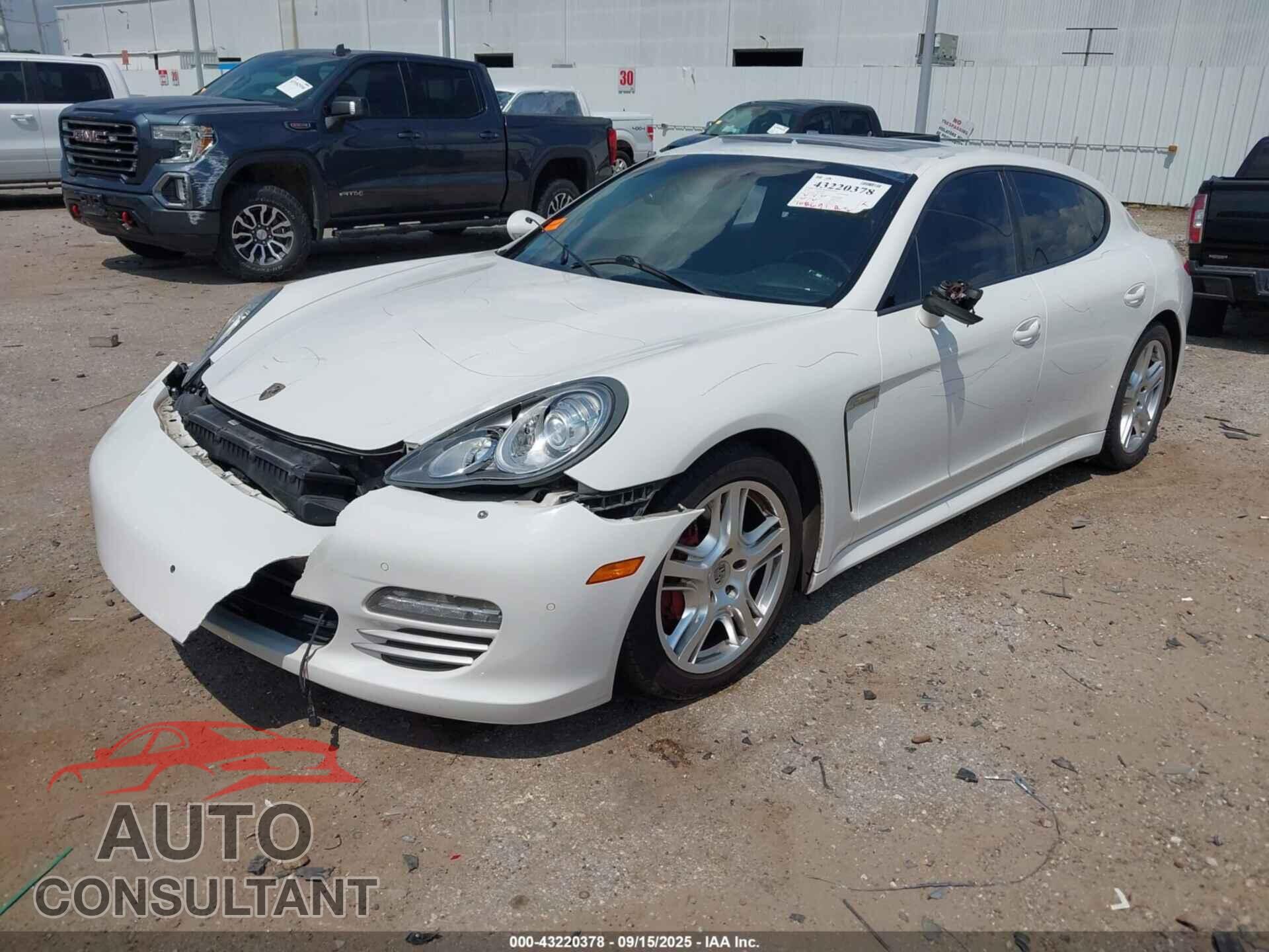 PORSCHE PANAMERA 2012 - WP0AA2A71CL016526