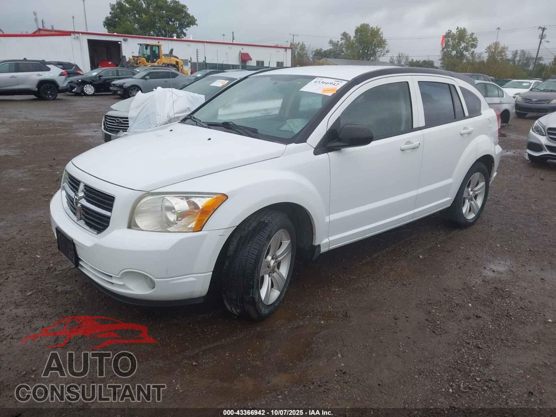 DODGE CALIBER 2012 - 1C3CDWDAXCD527813