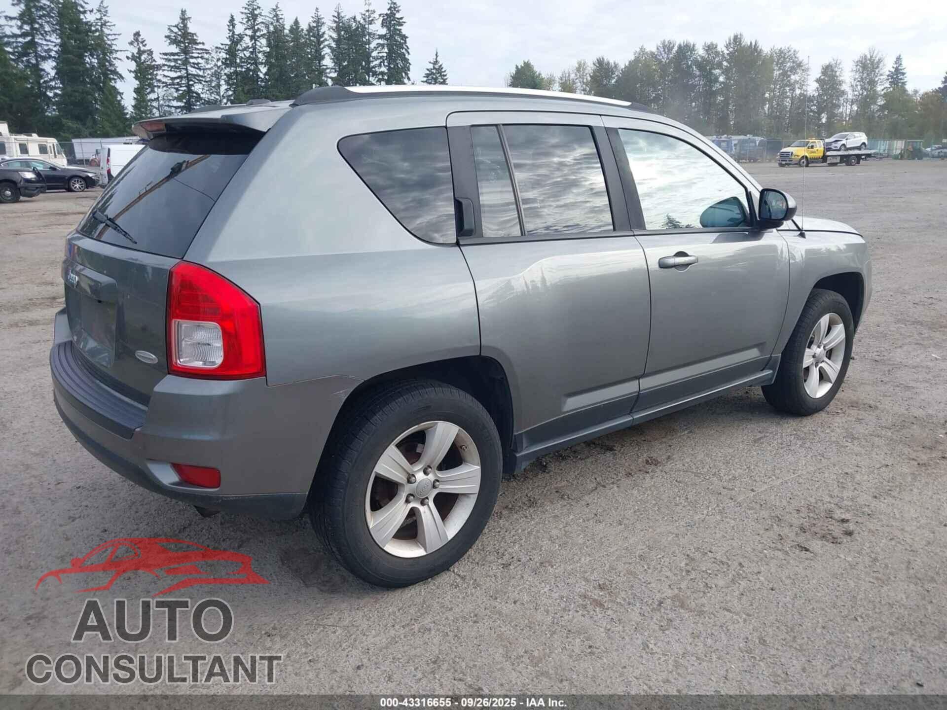 JEEP COMPASS 2012 - 1C4NJDEB2CD616512