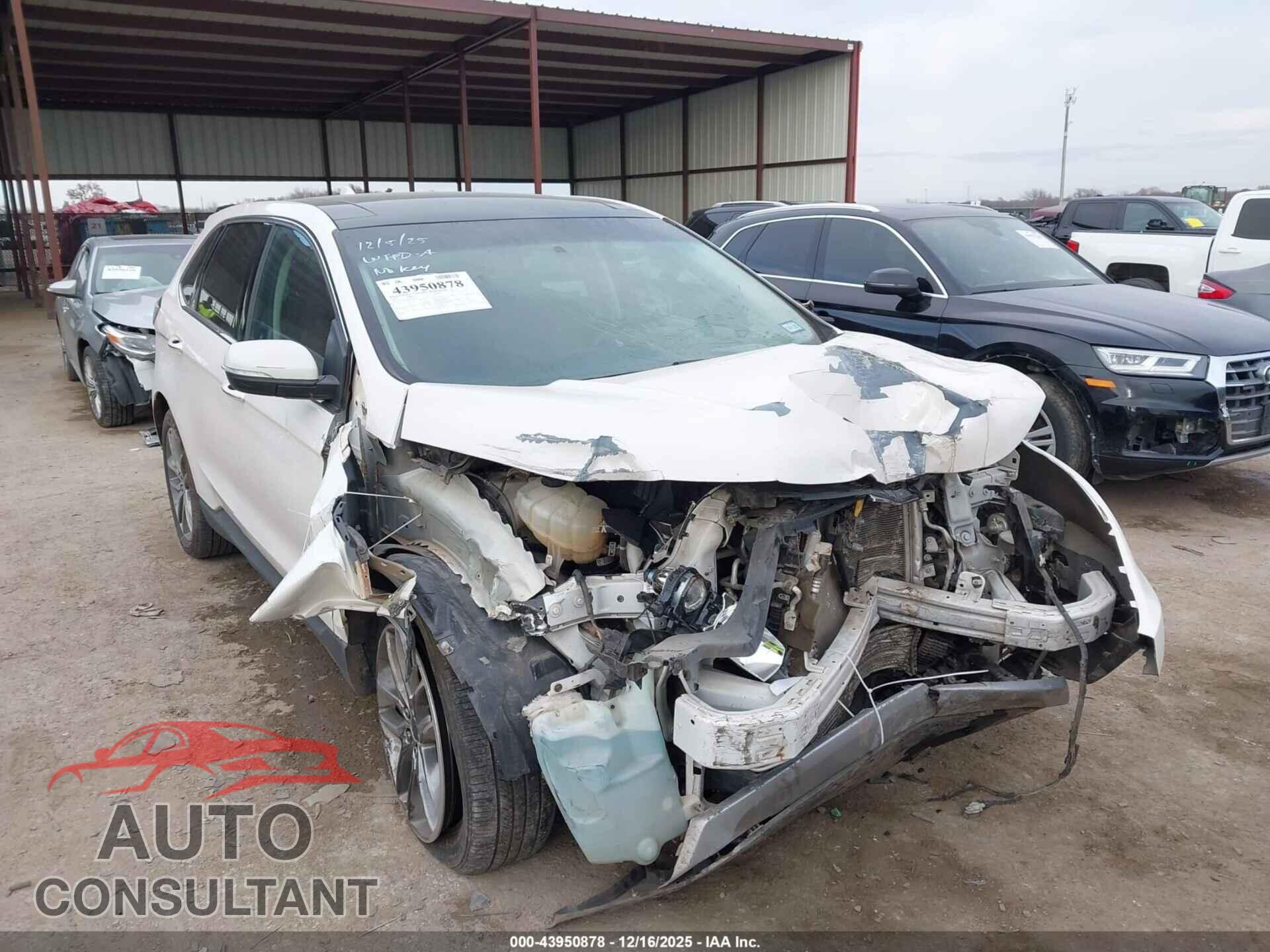 FORD EDGE 2015 - 2FMTK3K96FBB73125