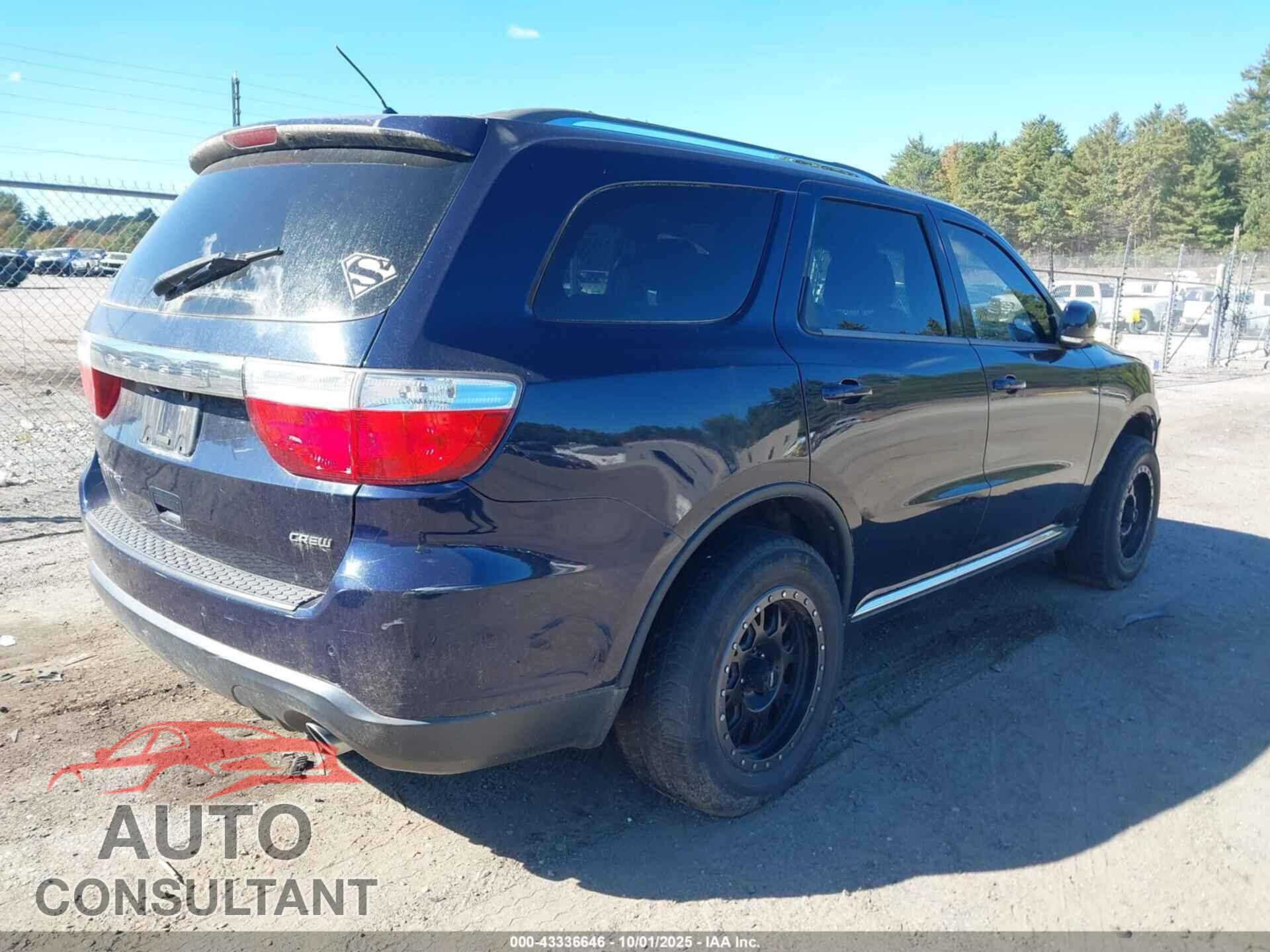 DODGE DURANGO 2012 - 1C4RDHDG2CC335765