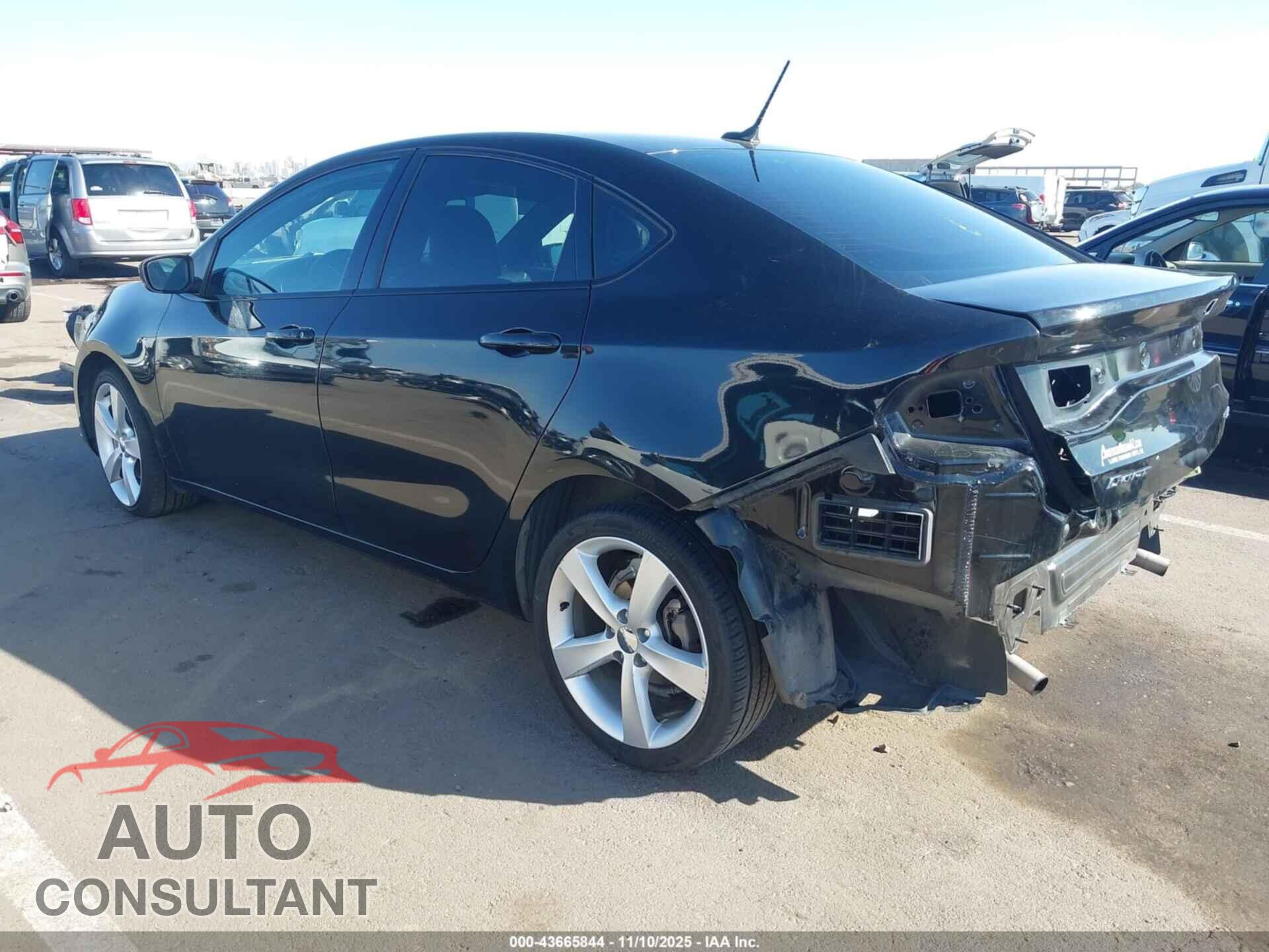 DODGE DART 2014 - 1C3CDFEB6ED738260