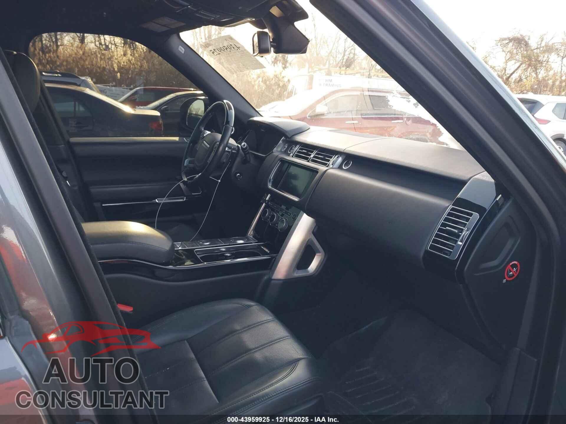 LAND ROVER RANGE ROVER 2016 - SALGS2EF4GA264286