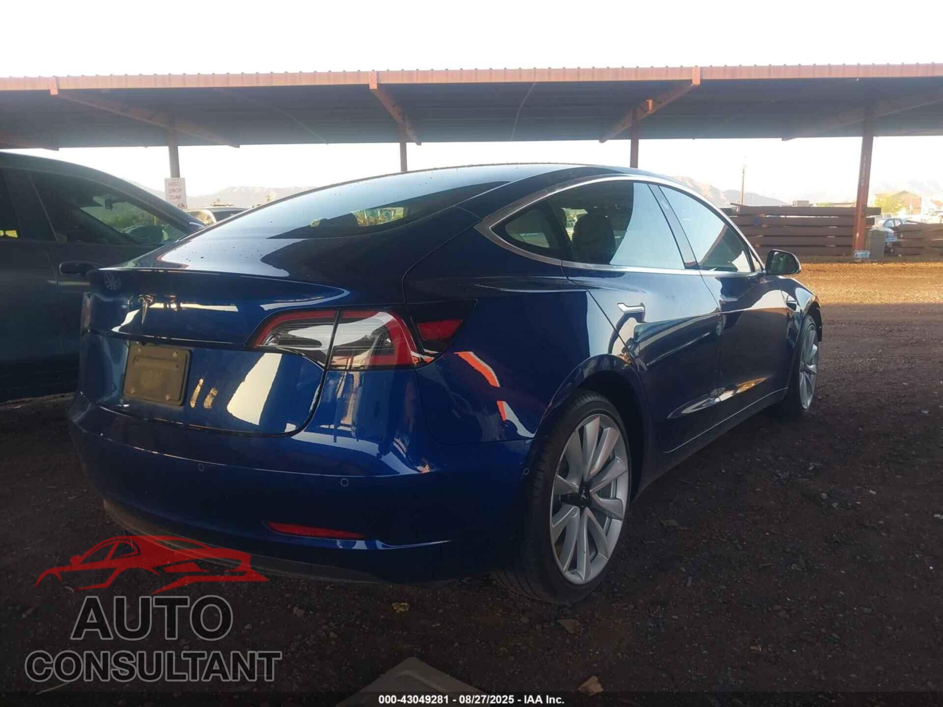 TESLA MODEL 3 2019 - 5YJ3E1EA1KF428475