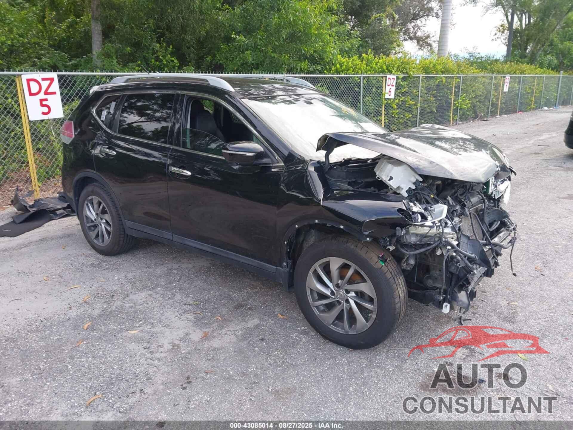 NISSAN ROGUE 2015 - 5N1AT2MT8FC854152