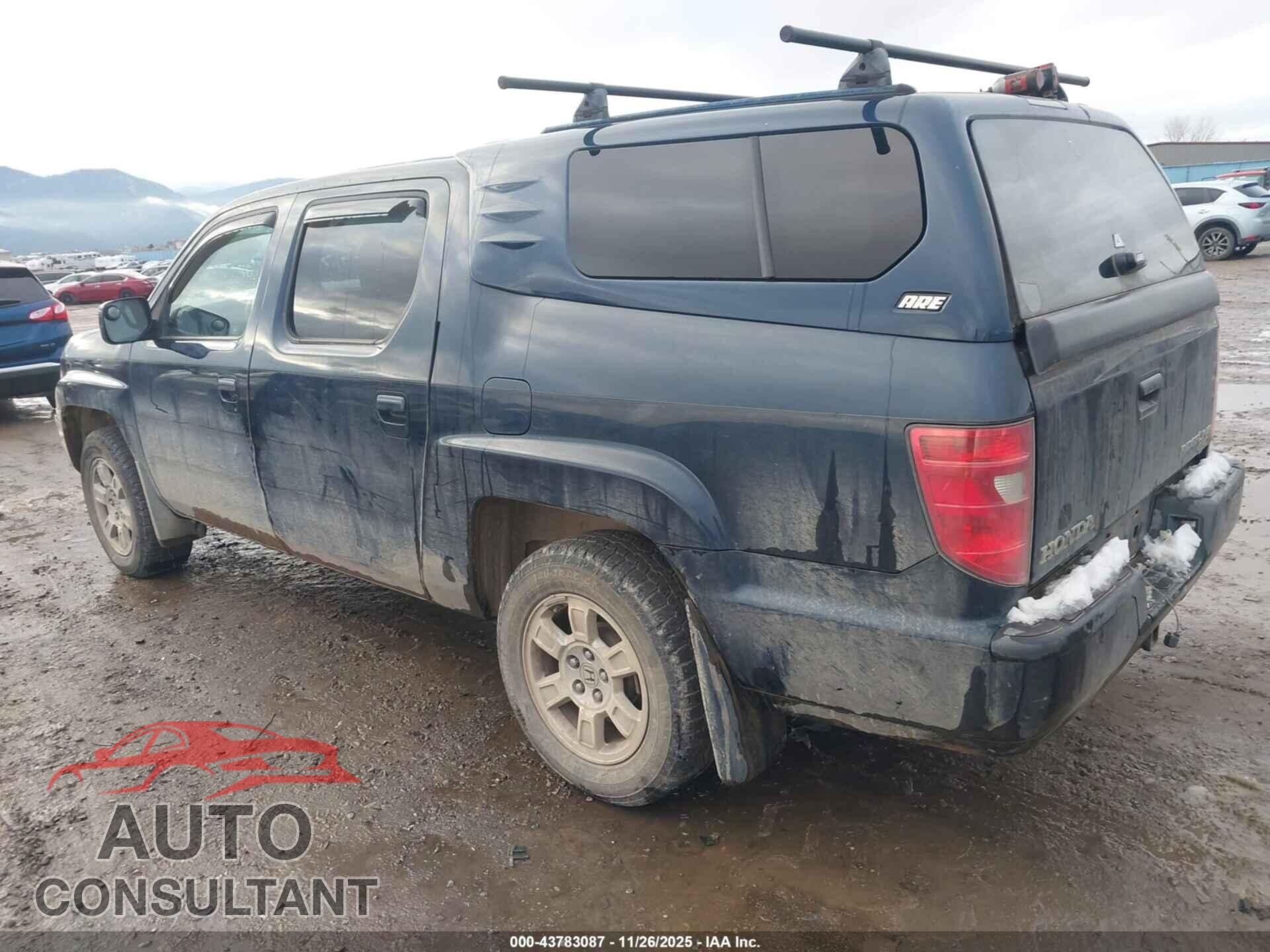 HONDA RIDGELINE 2011 - 5FPYK1F47BB009609
