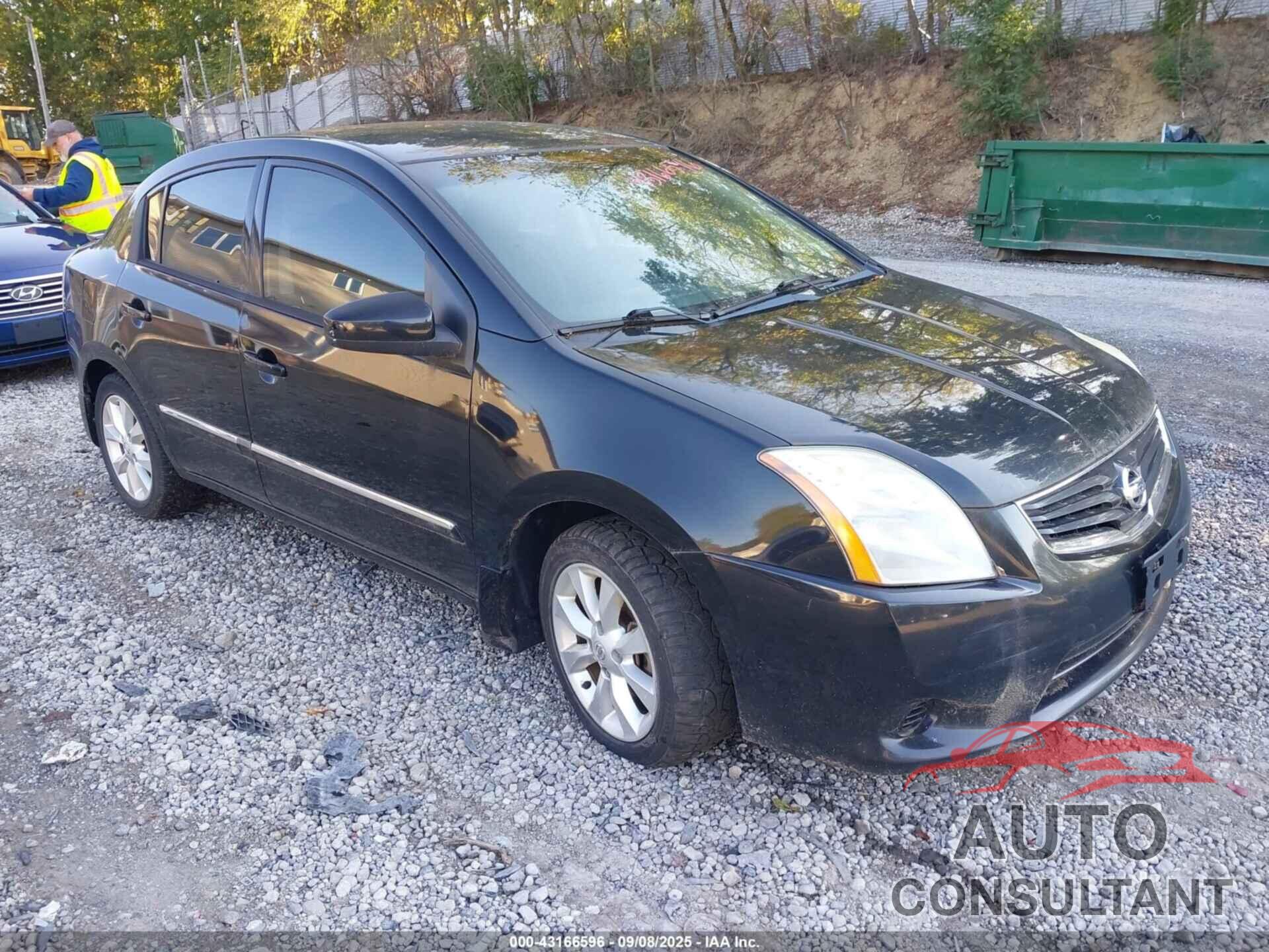 NISSAN SENTRA 2011 - 3N1AB6AP2BL709700