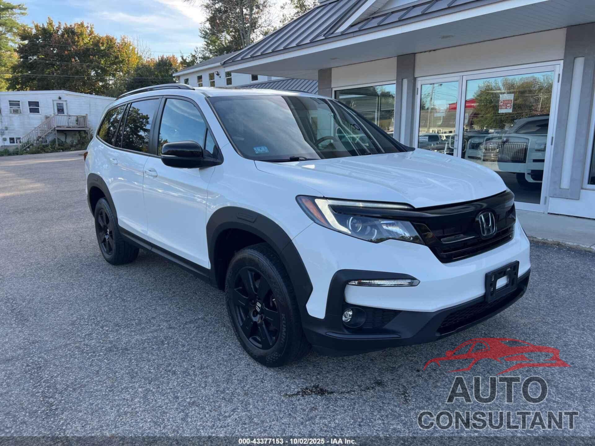 HONDA PILOT 2022 - 5FNYF6H80NB057094