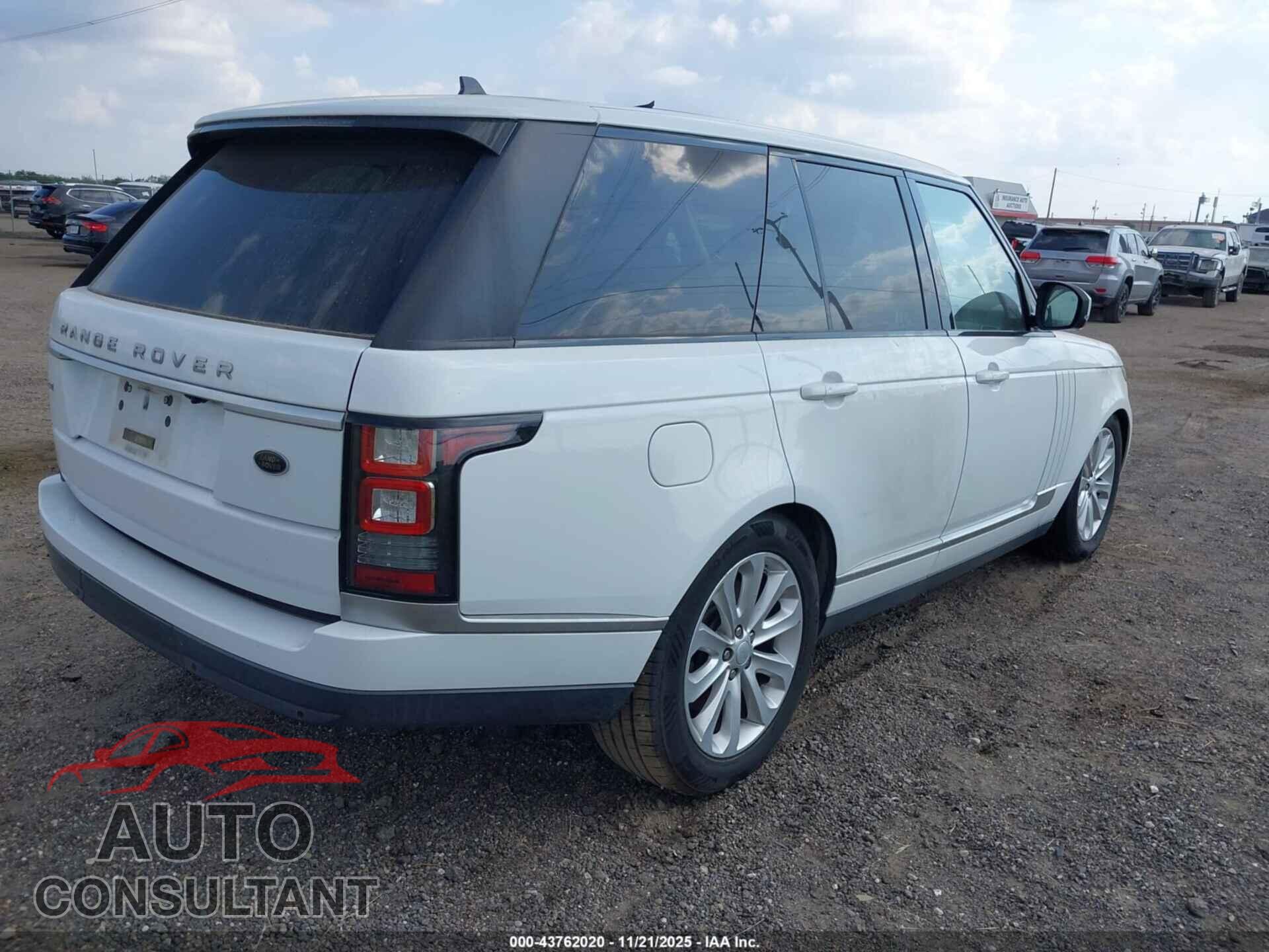 LAND ROVER RANGE ROVER 2016 - SALGS2PF9GA316413