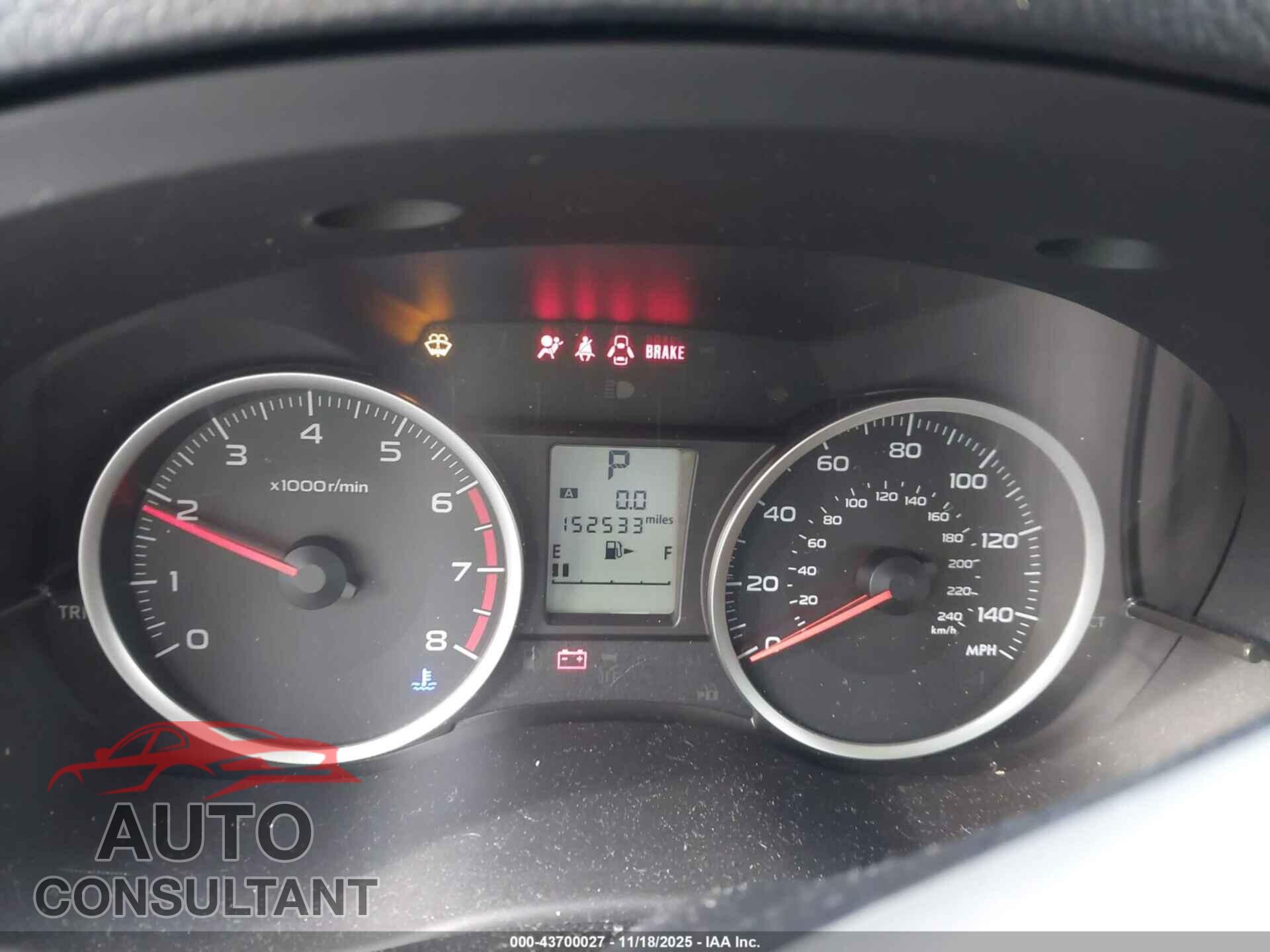 SUBARU FORESTER 2014 - JF2SJAEC2EH484777