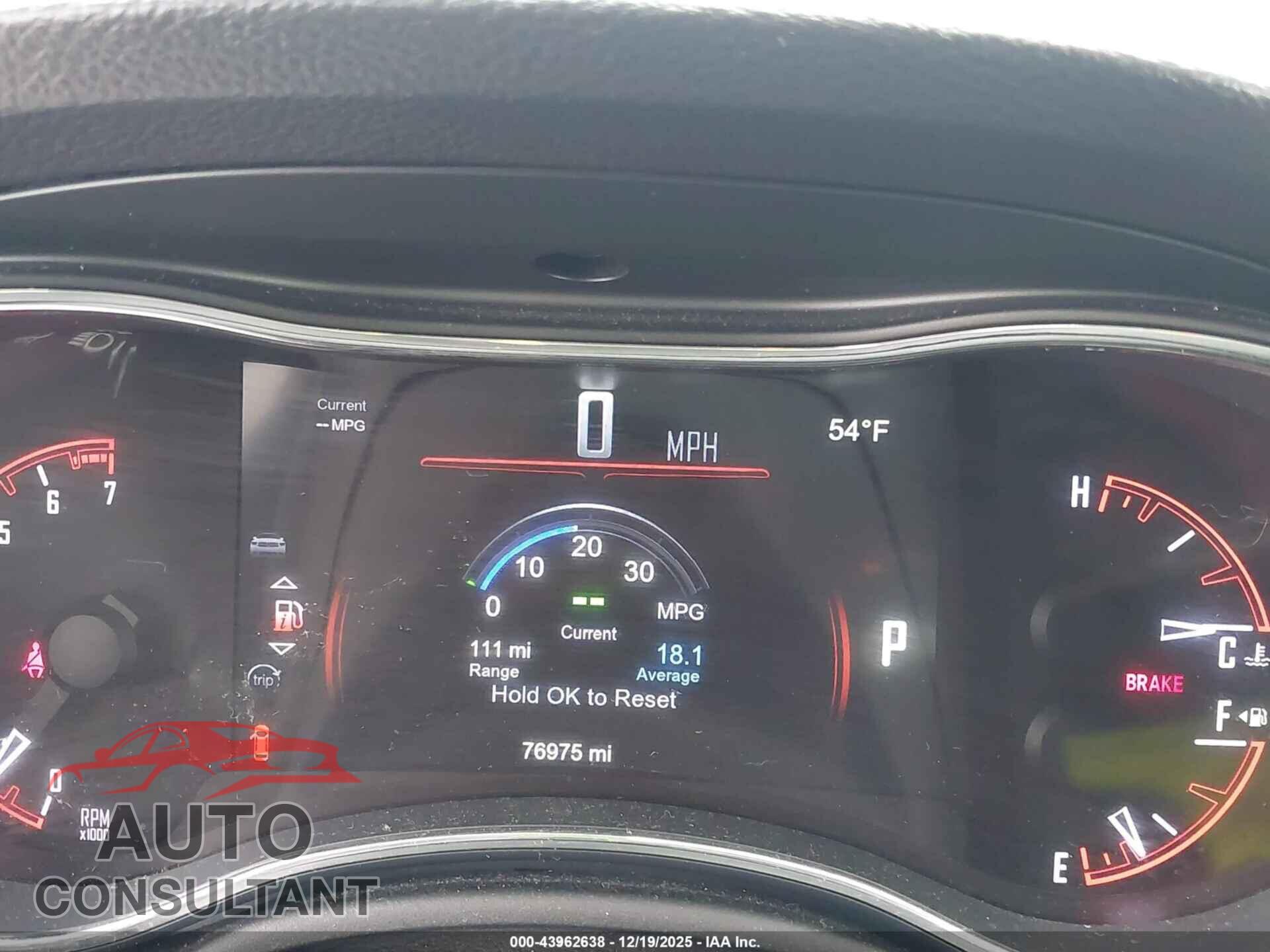 DODGE DURANGO 2014 - 1C4RDJDG5EC425261
