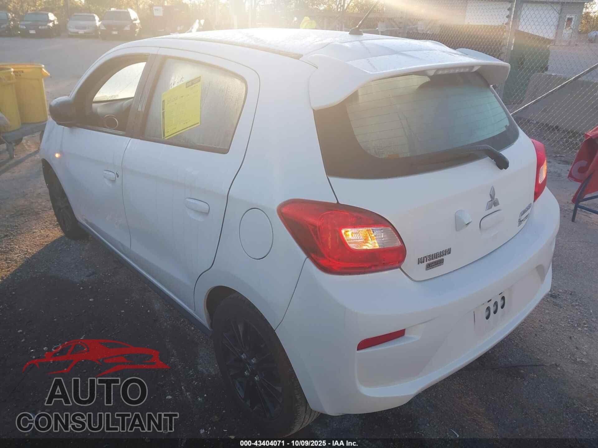 MITSUBISHI MIRAGE 2019 - ML32A5HJ4KH008335