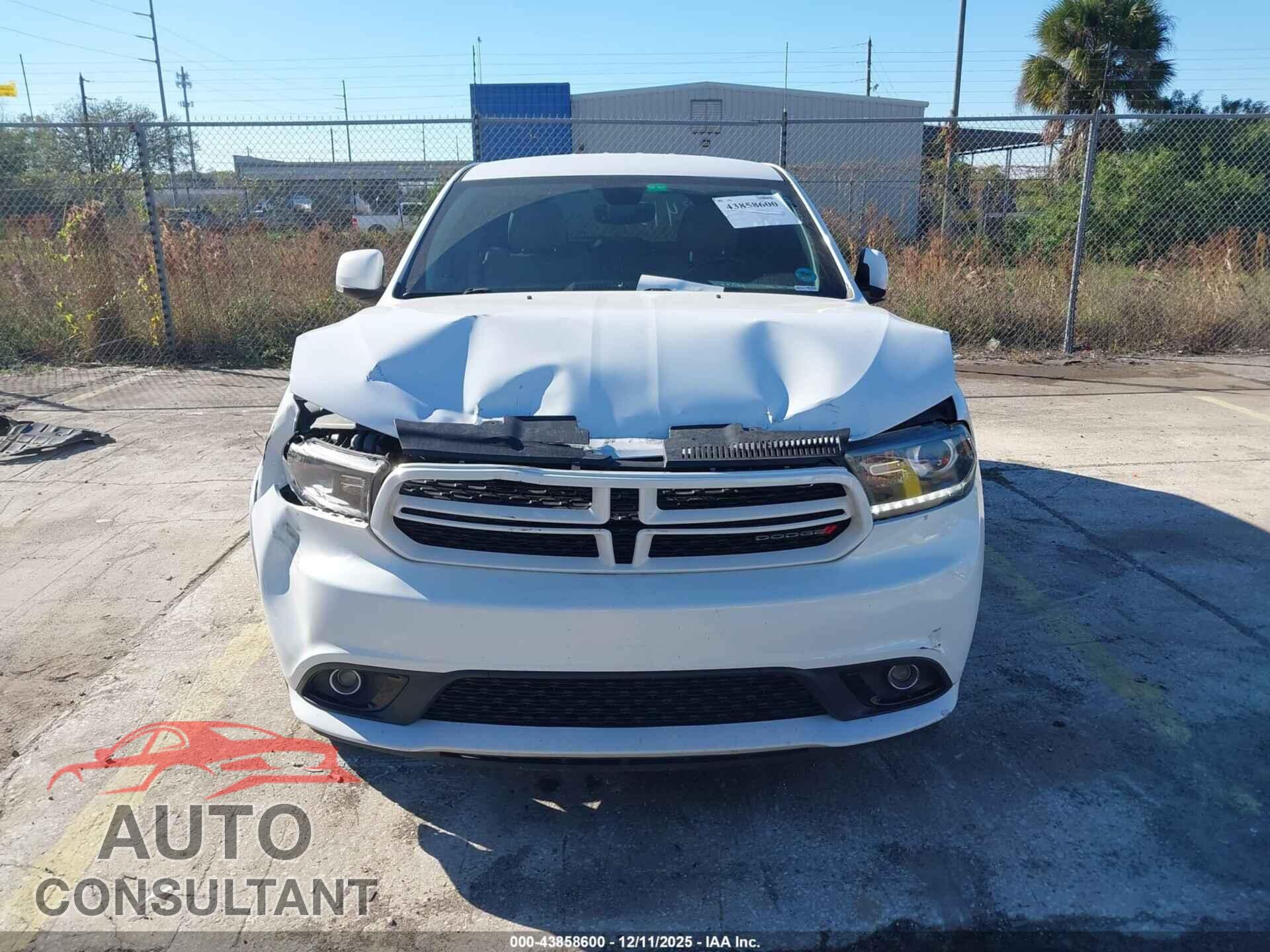 DODGE DURANGO 2017 - 1C4RDHDG1HC917413