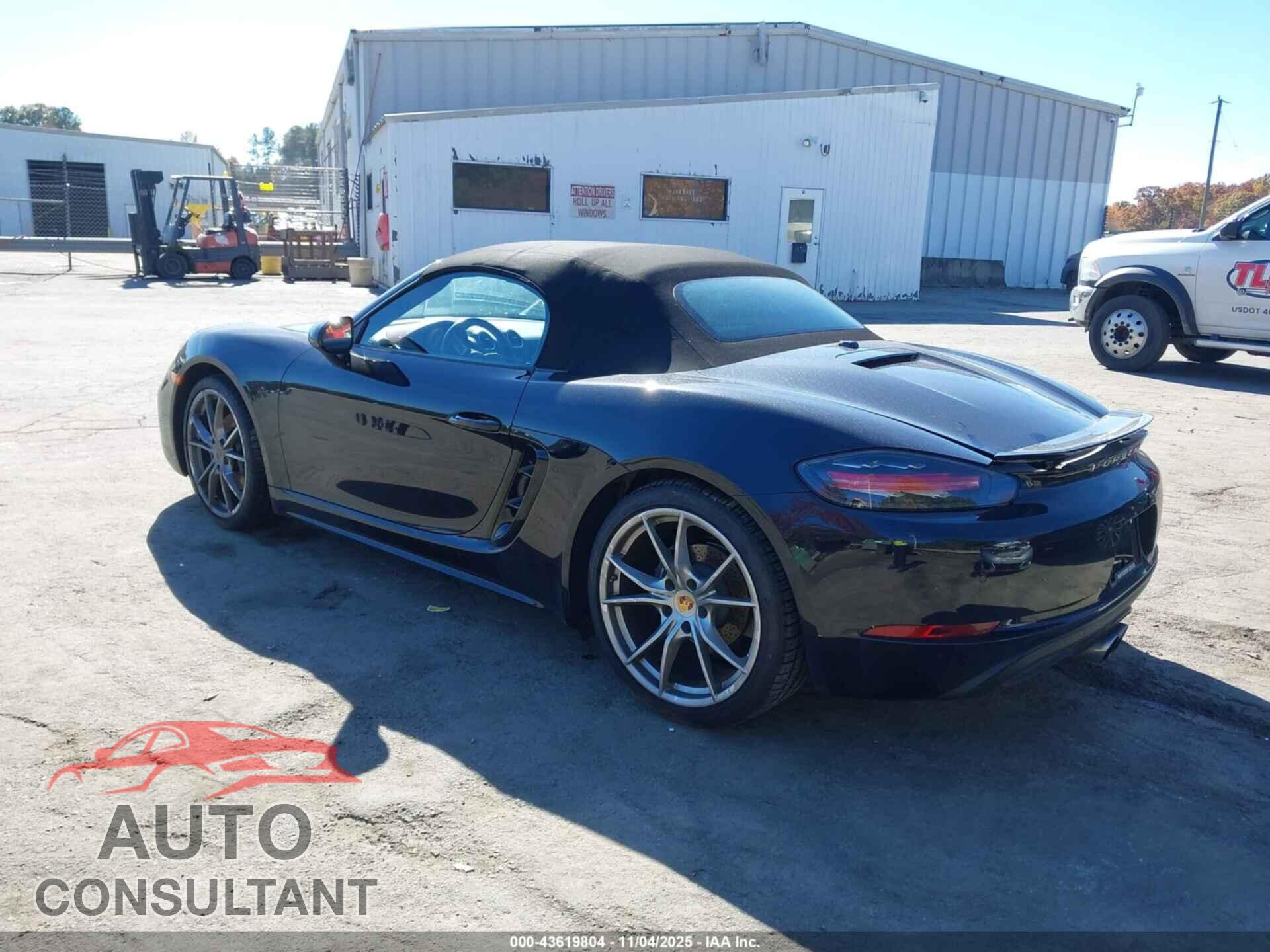 PORSCHE 718 BOXSTER 2017 - WP0CA2A87HS221816