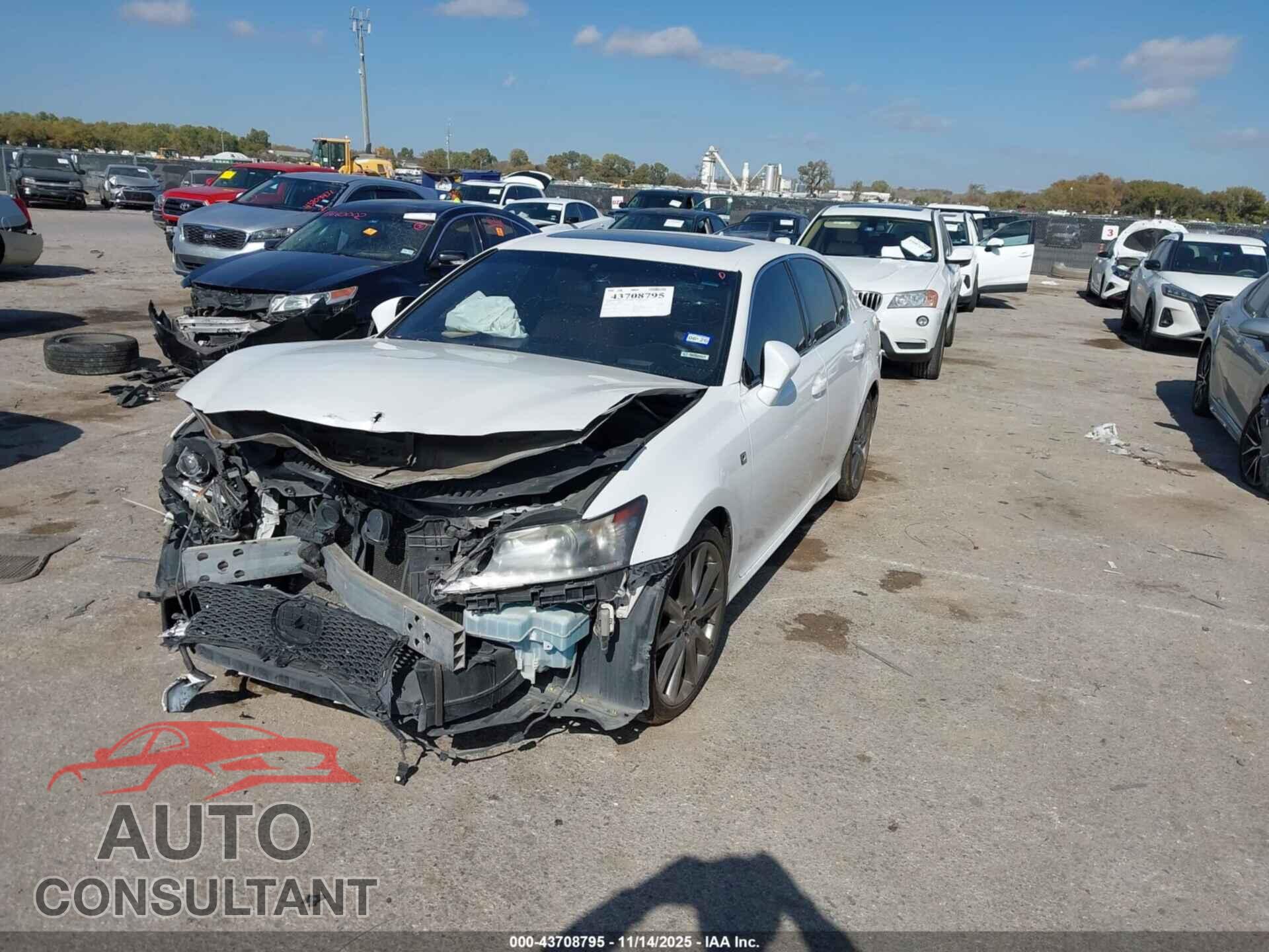 LEXUS GS 350 2013 - JTHBE1BL3D5006521