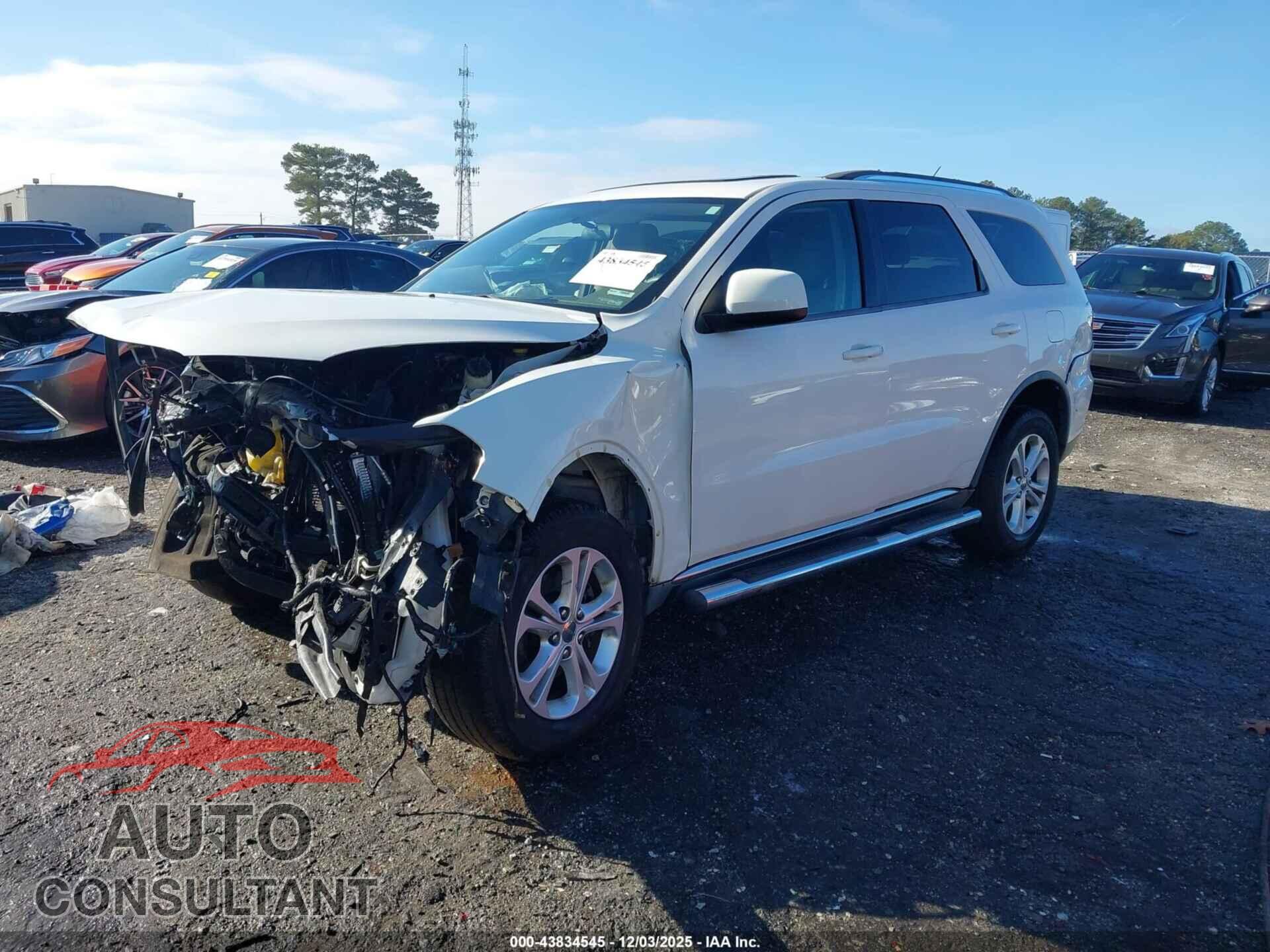 DODGE DURANGO 2012 - 1C4RDHAG7CC146775