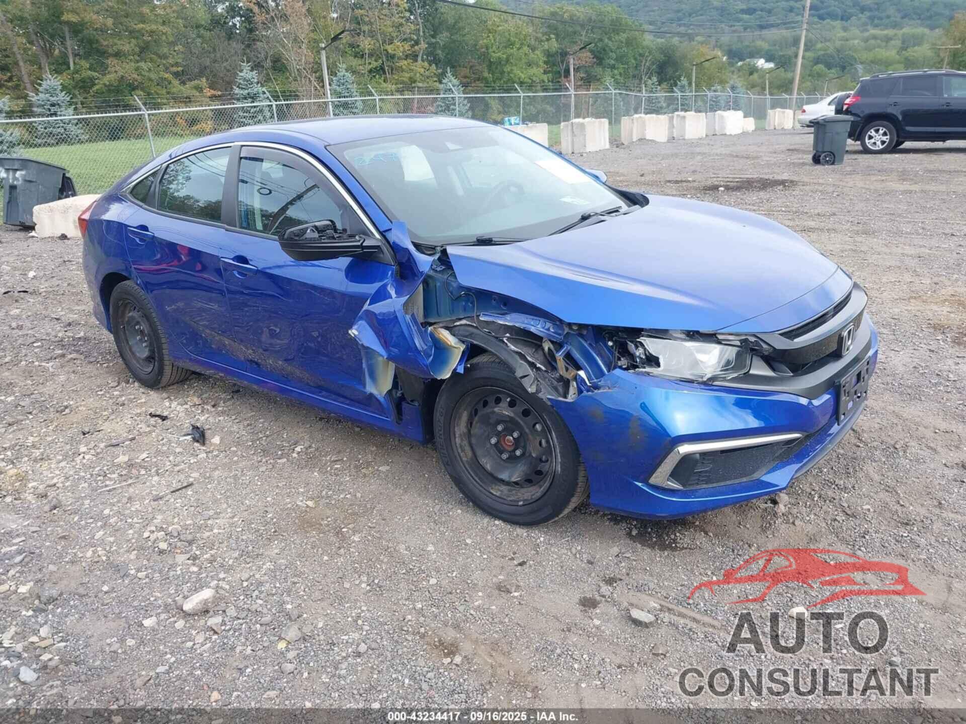 HONDA CIVIC 2020 - 2HGFC2F61LH504924